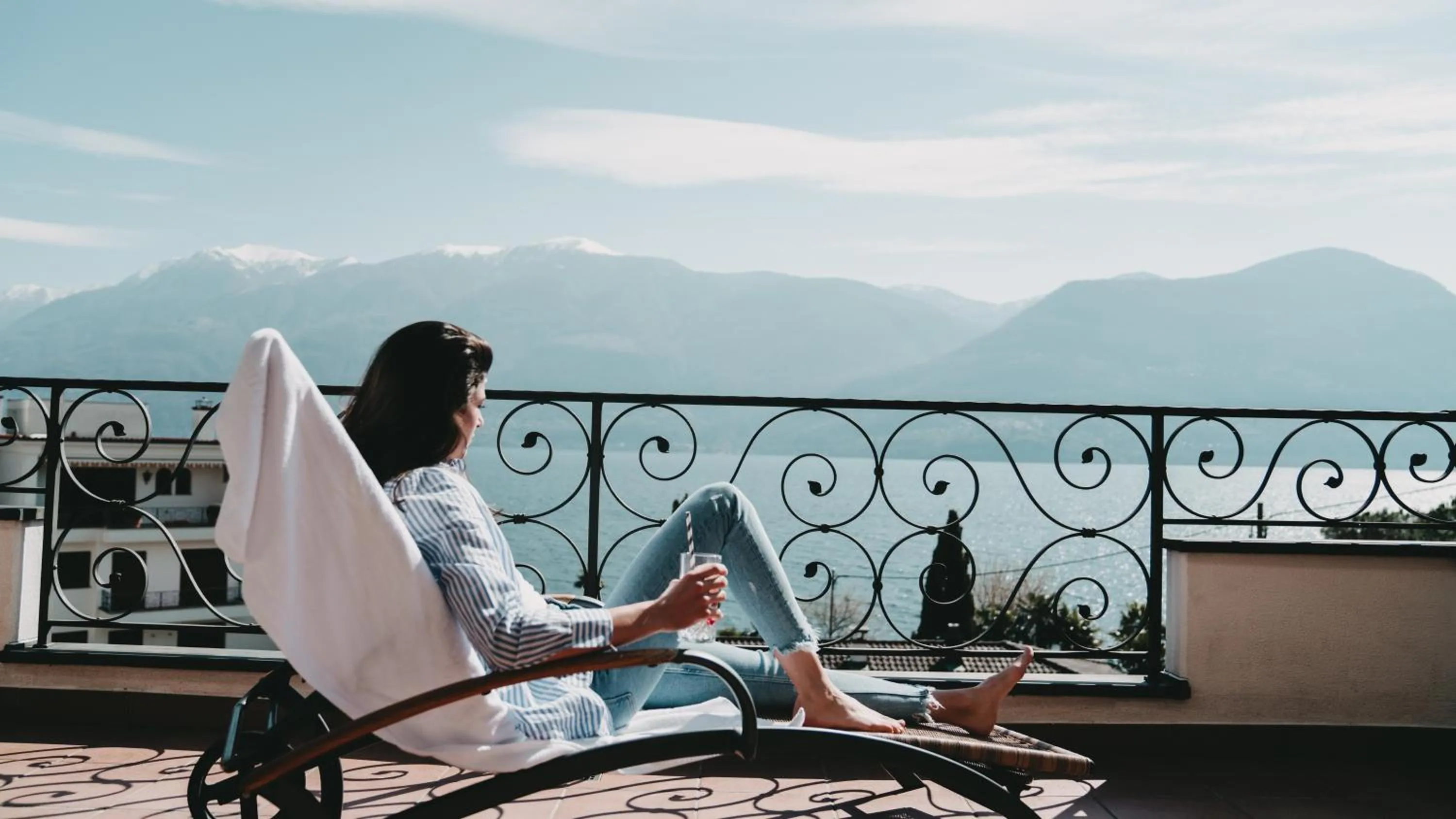 View (from property/room) in Boutique Hotel Sunstar Brissago am Lago Maggiore