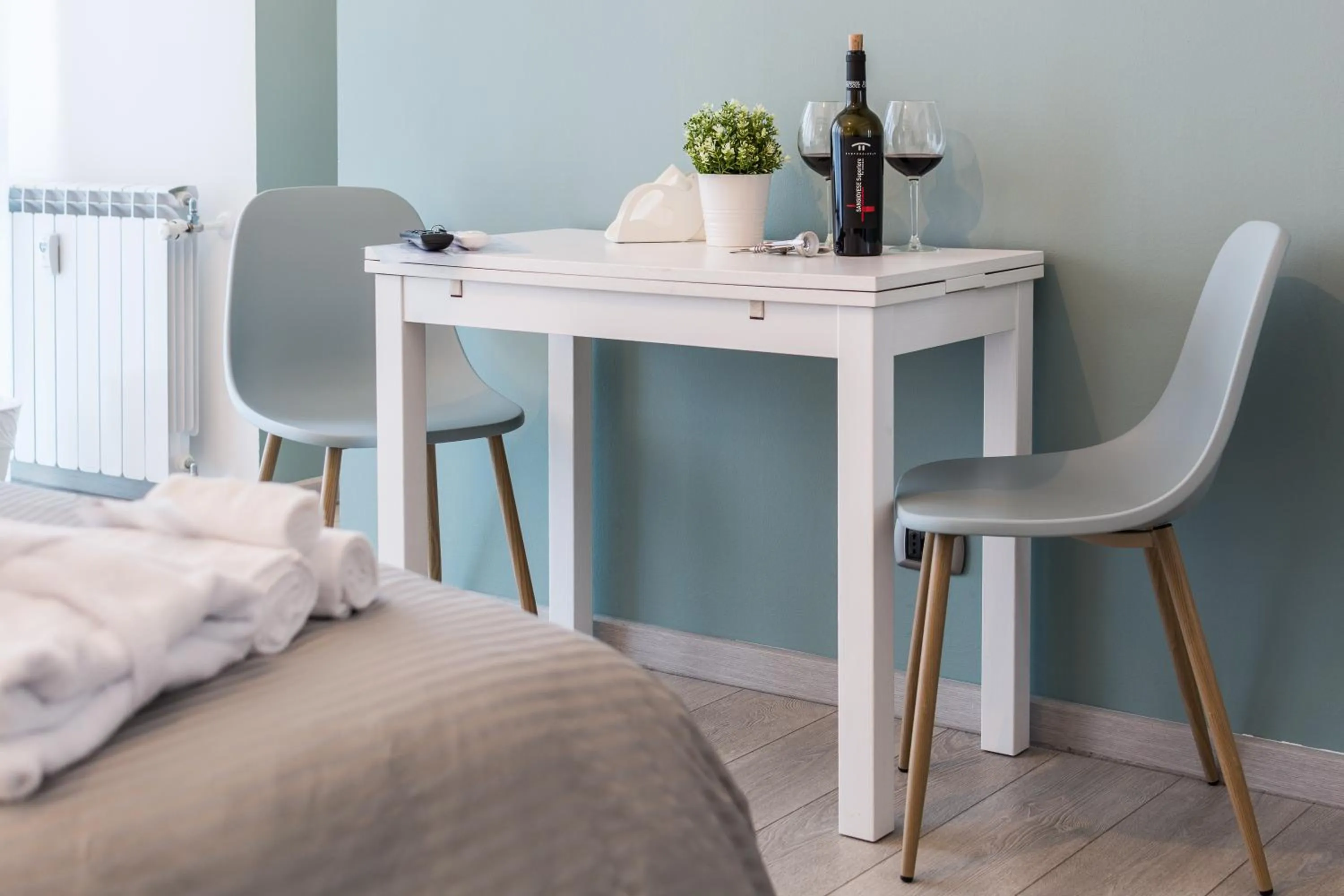 Bedroom, Bed in 4 Star Bologna Train Station - Self Check-In