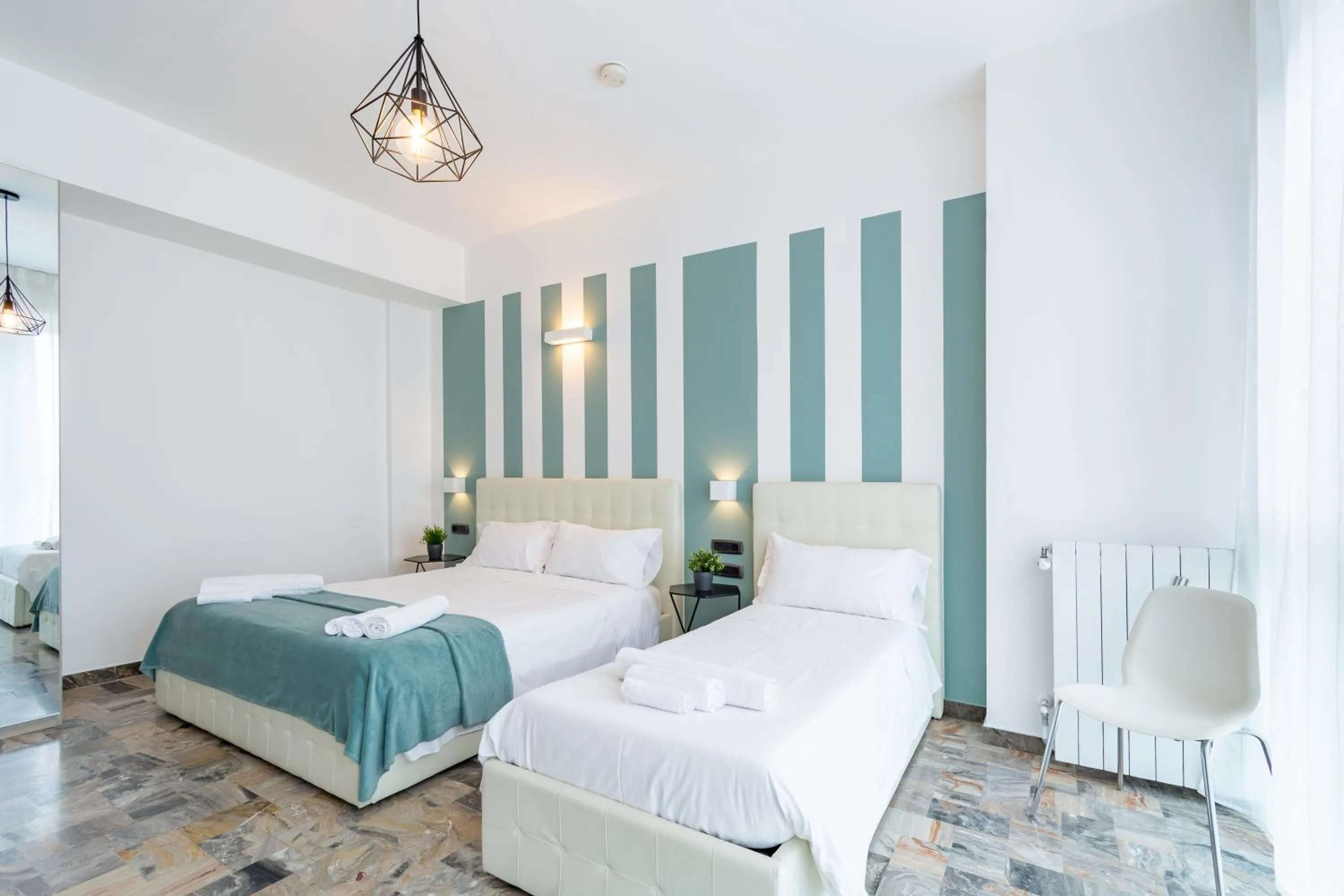 Bedroom, Bed in 4 Star Bologna Train Station - Self Check-In