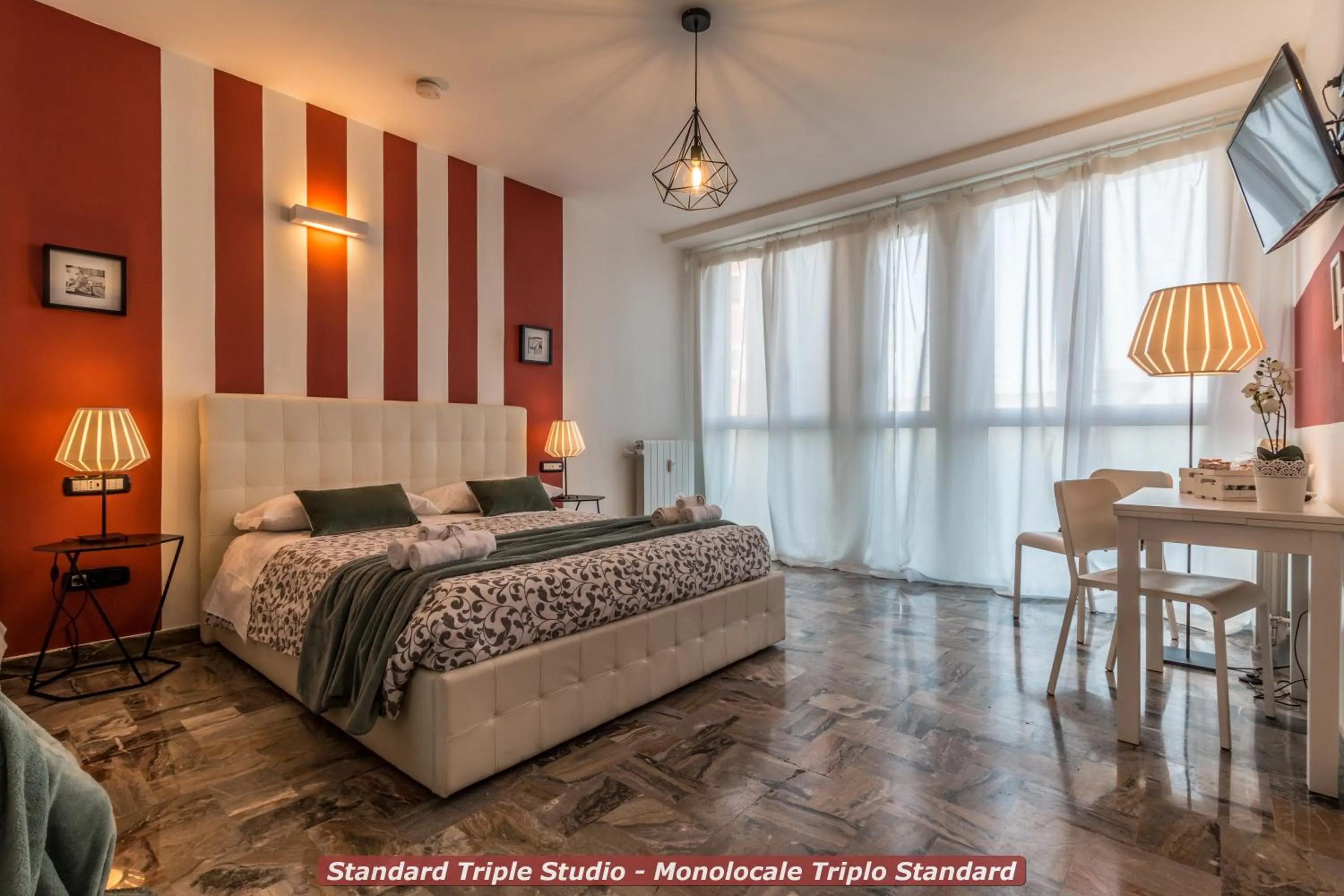 Bedroom, Bed in 4 Star Bologna Train Station - Self Check-In