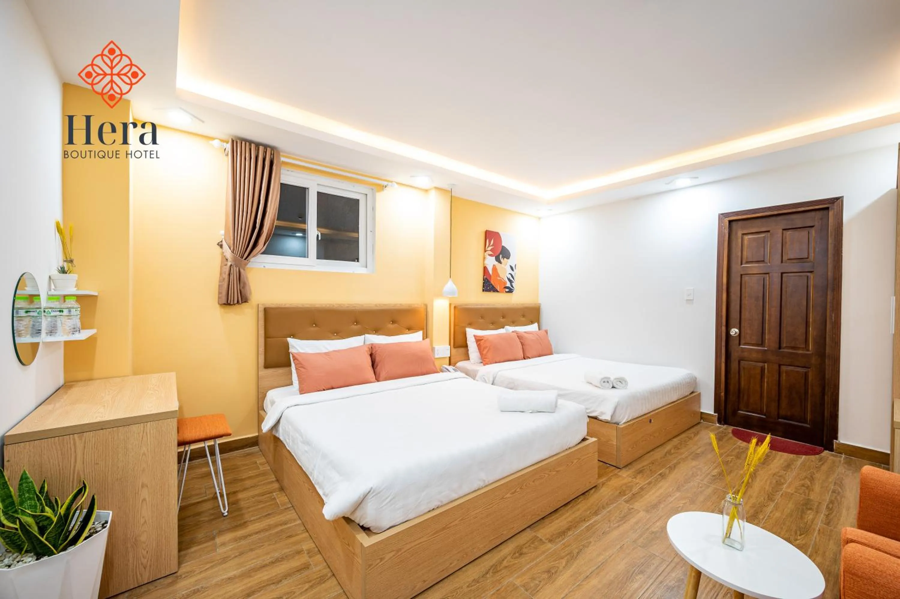 Photo of the whole room, Bed in Hera Boutique Hotel