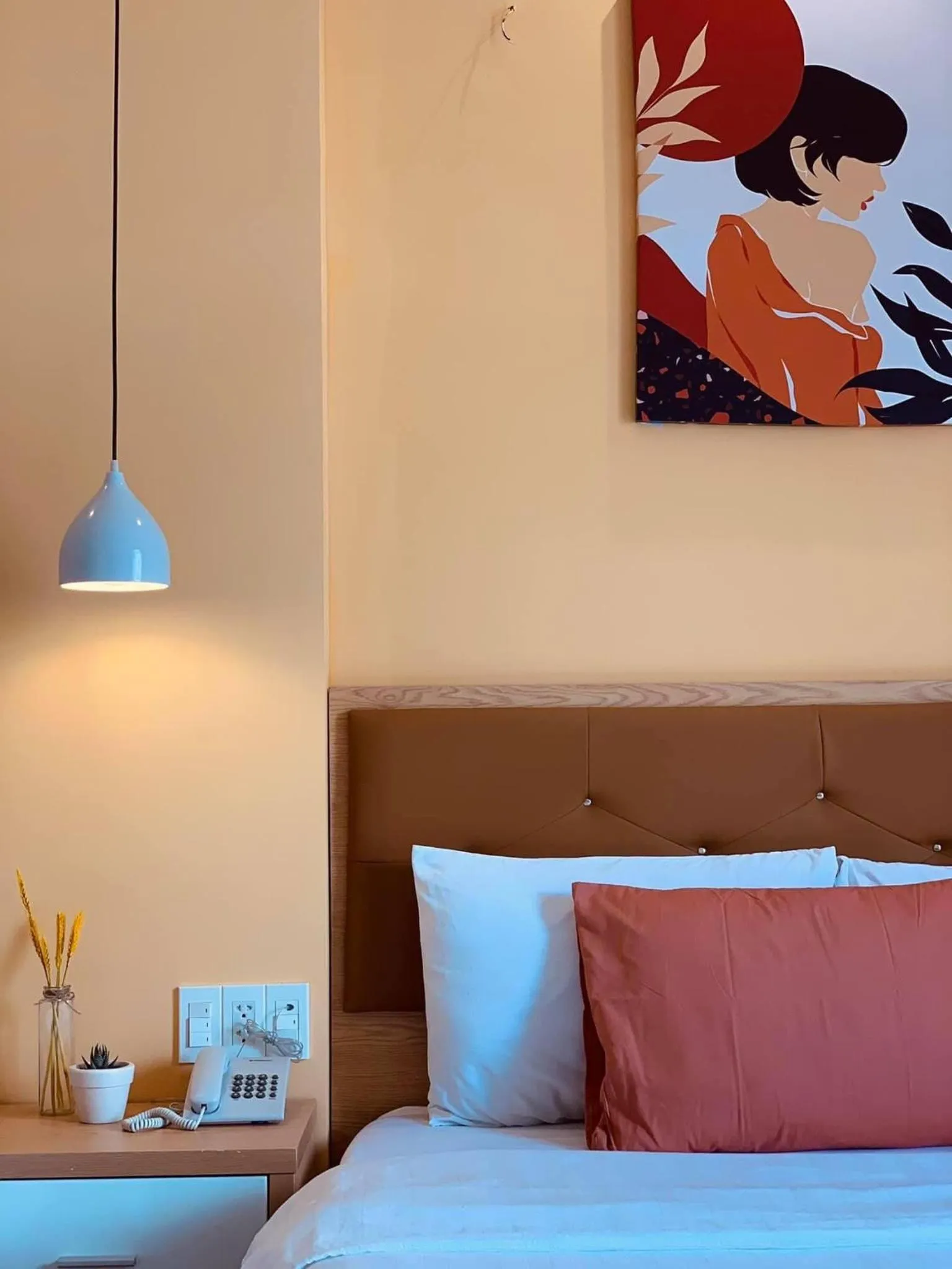 Bed in Hera Boutique Hotel