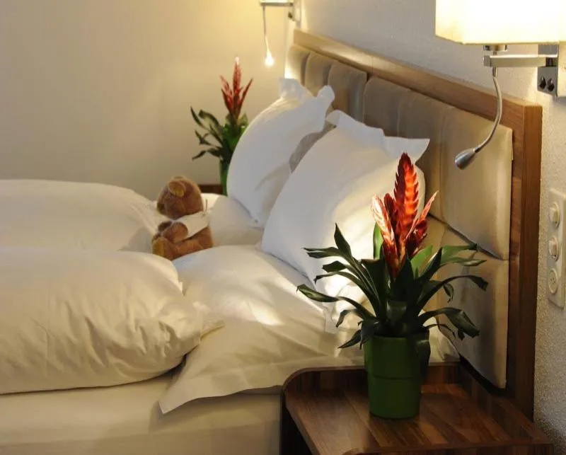 Bedroom, Bed in Falken am Rotsee