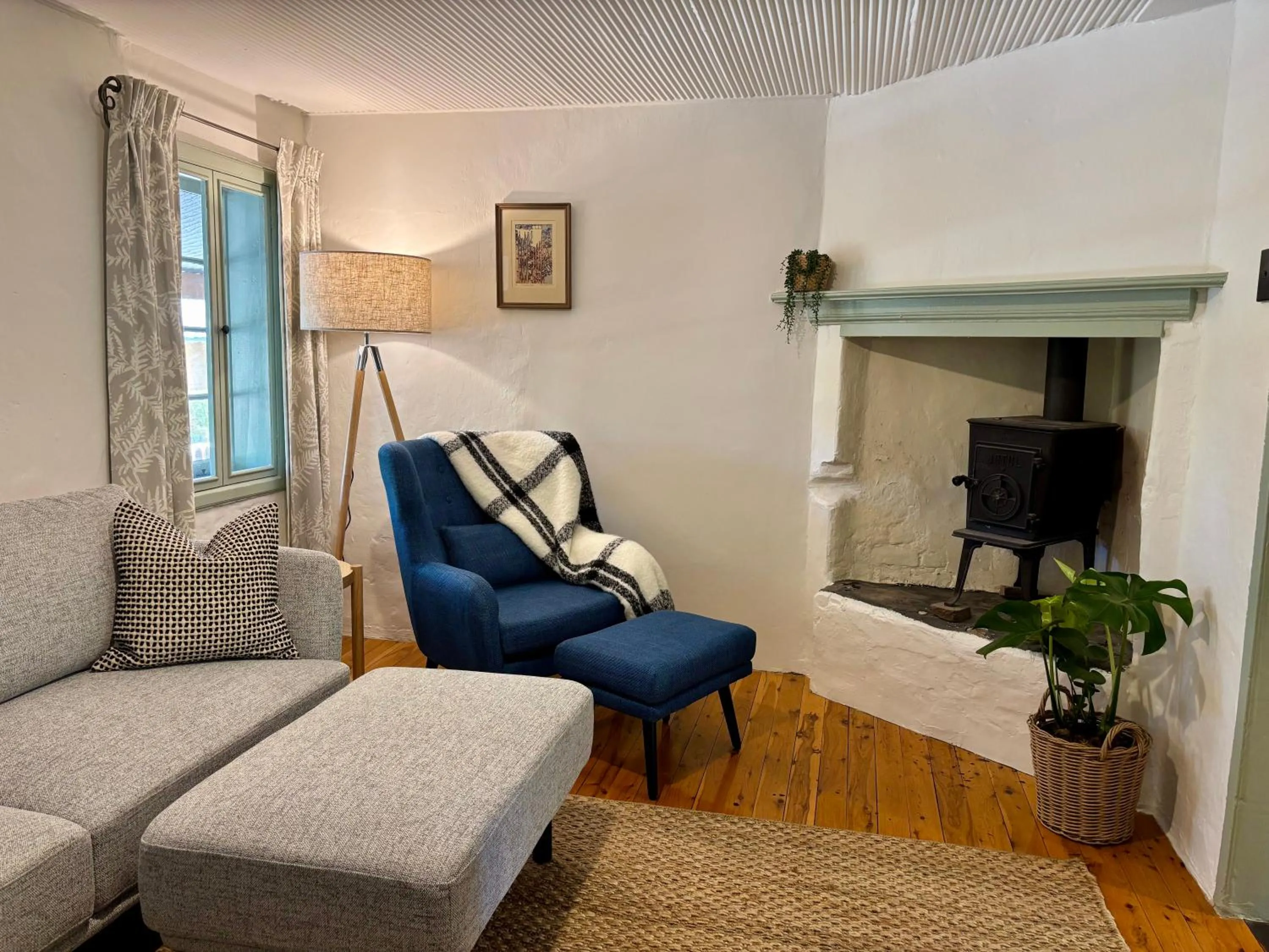 TV and multimedia in Goat Square House - Historic Row Cottages