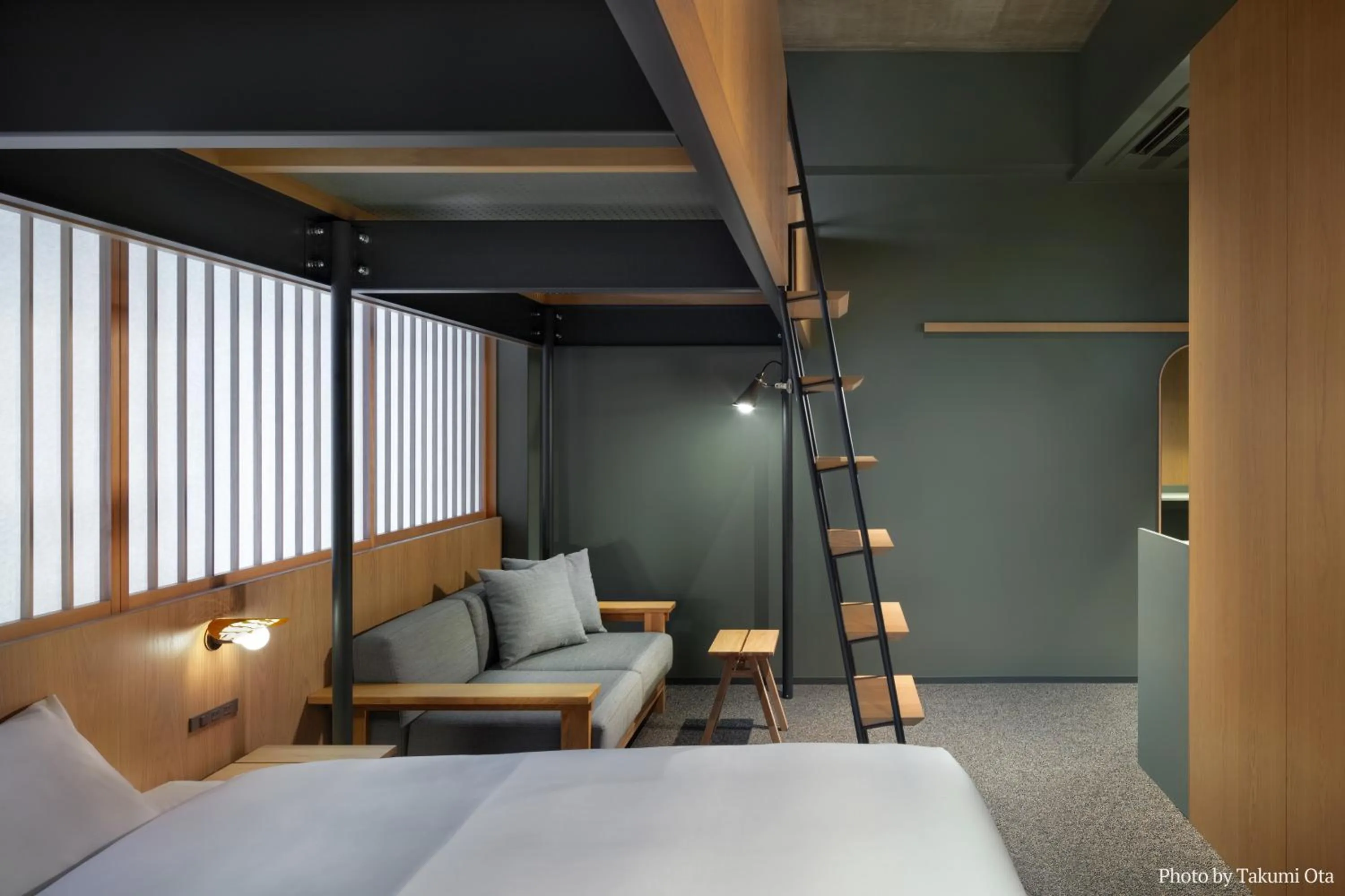 Photo of the whole room, Bed in MIROKU NARA by THE SHARE HOTELS
