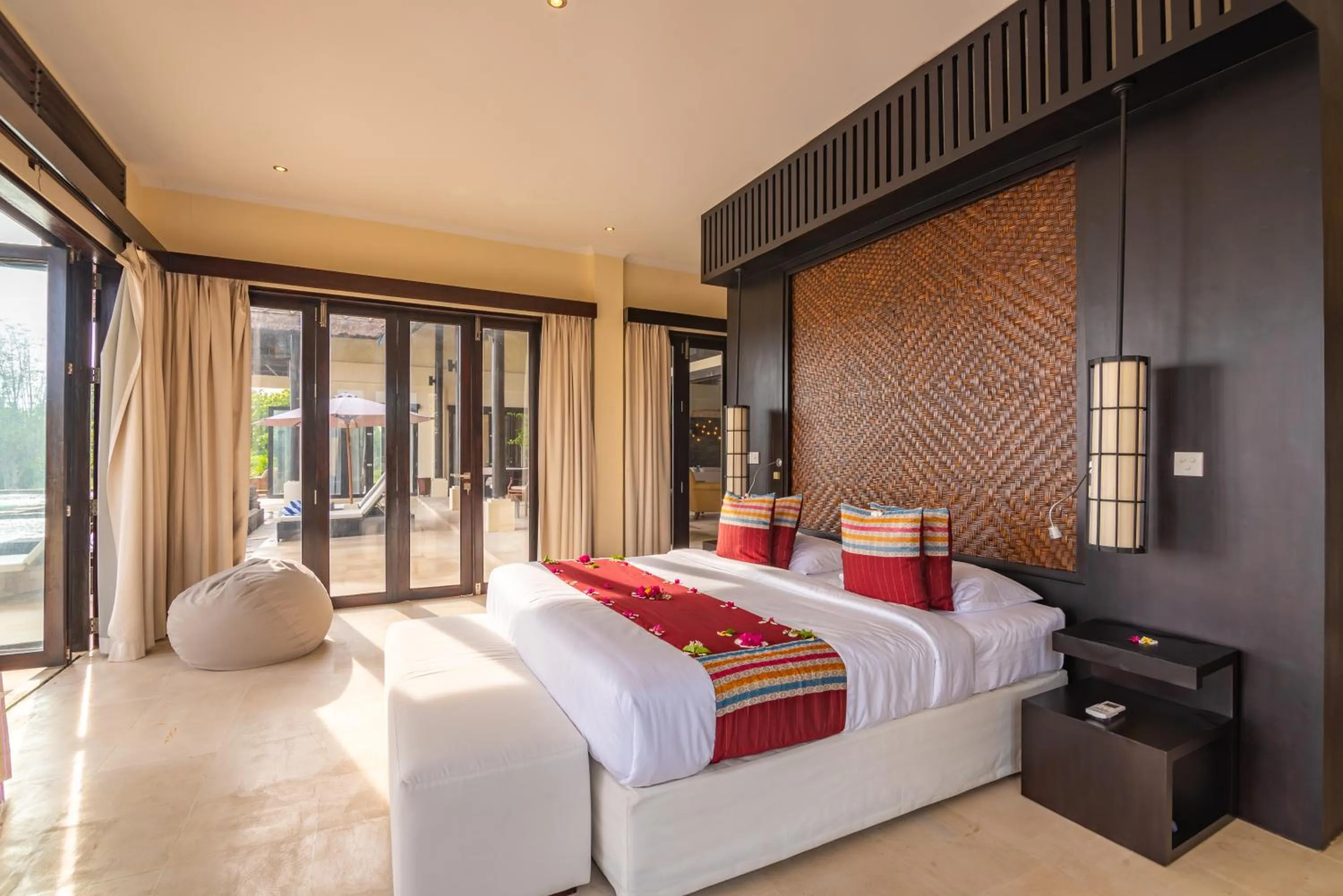 Property building, Bed in Villa Bali Il Mare