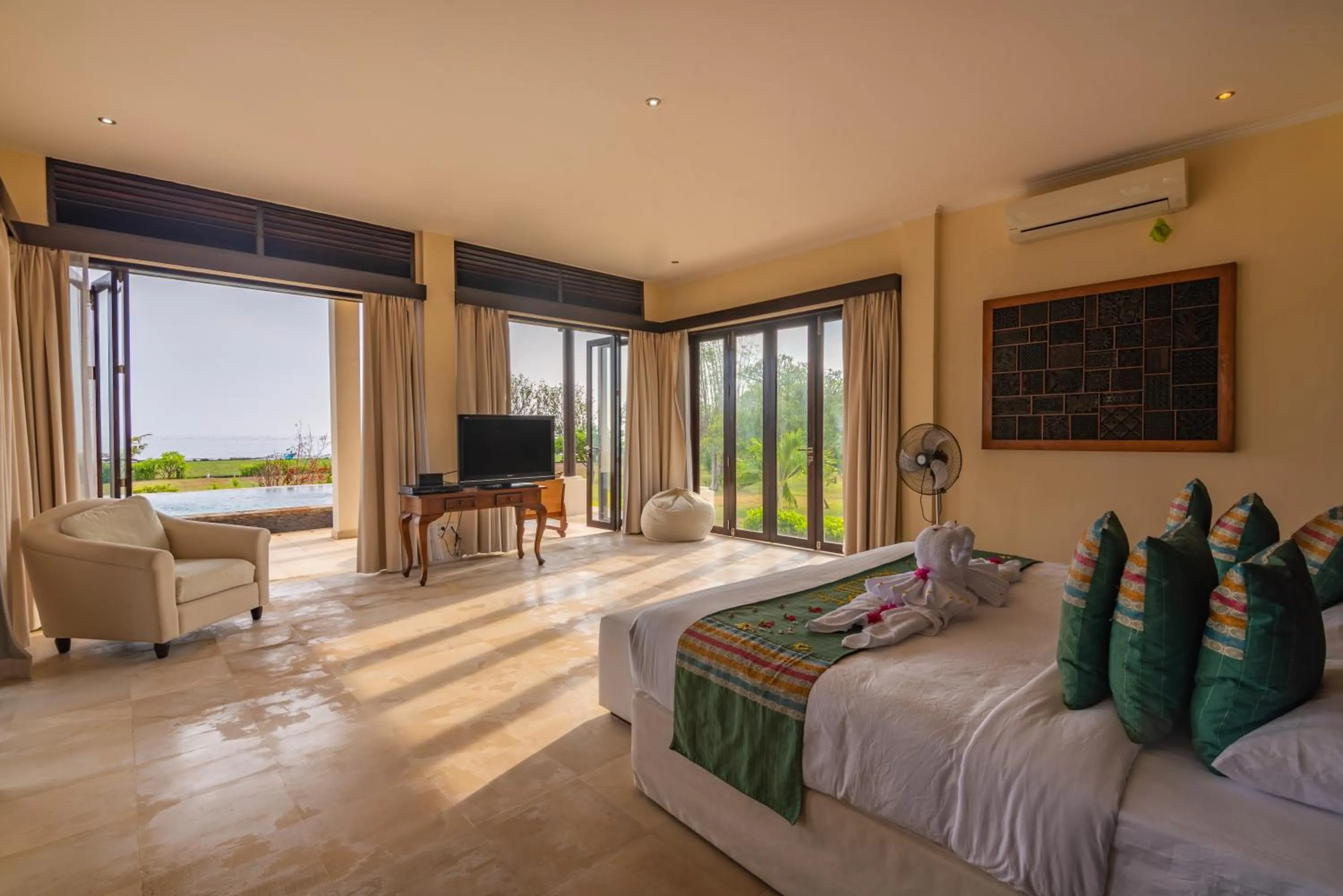 Bedroom, Bed in Villa Bali Il Mare