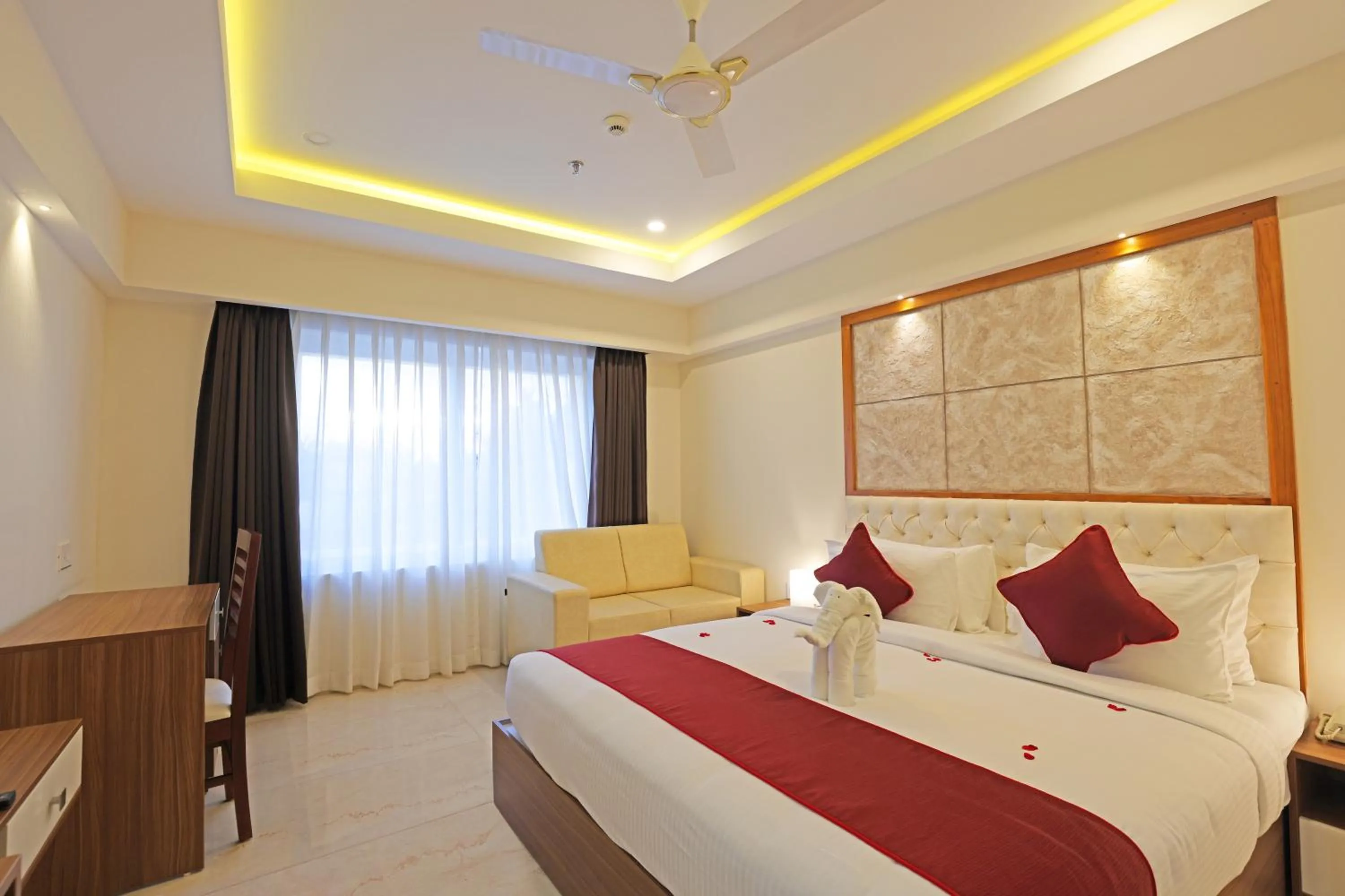 Bed in Krishnavalsam Regency