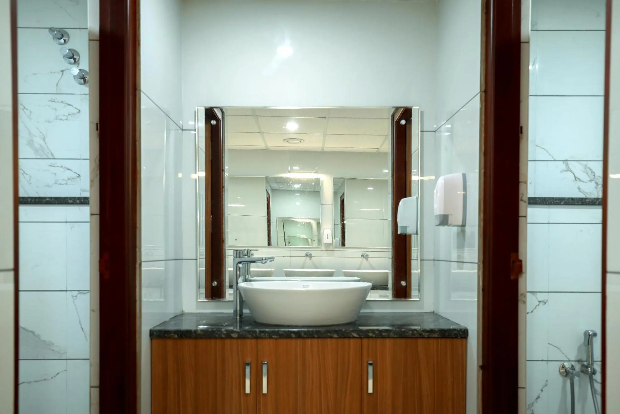 Bathroom in Krishnavalsam Regency