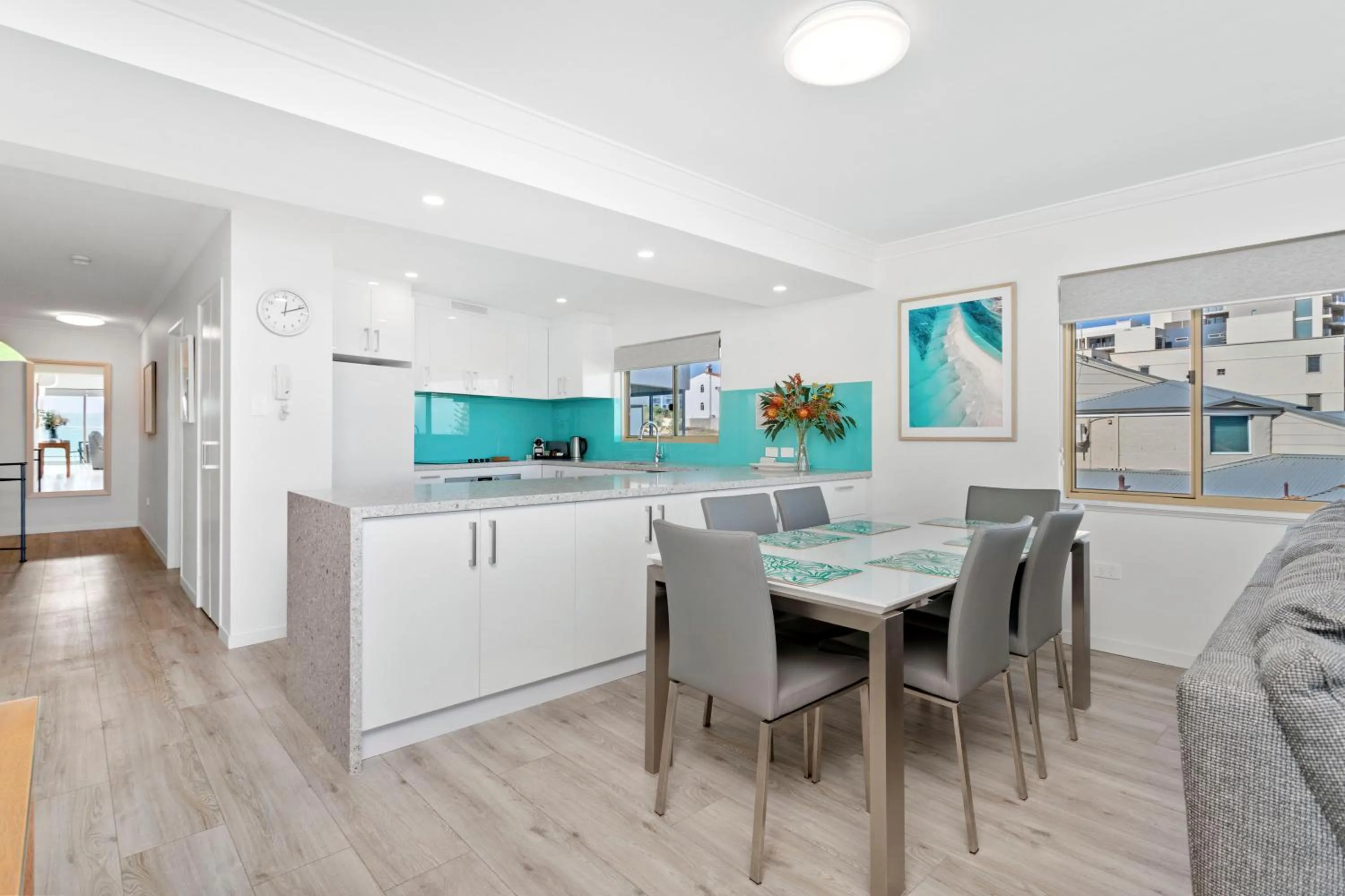 Dining area in Suite 310 Sandcastles 3 Bedroom Deluxe