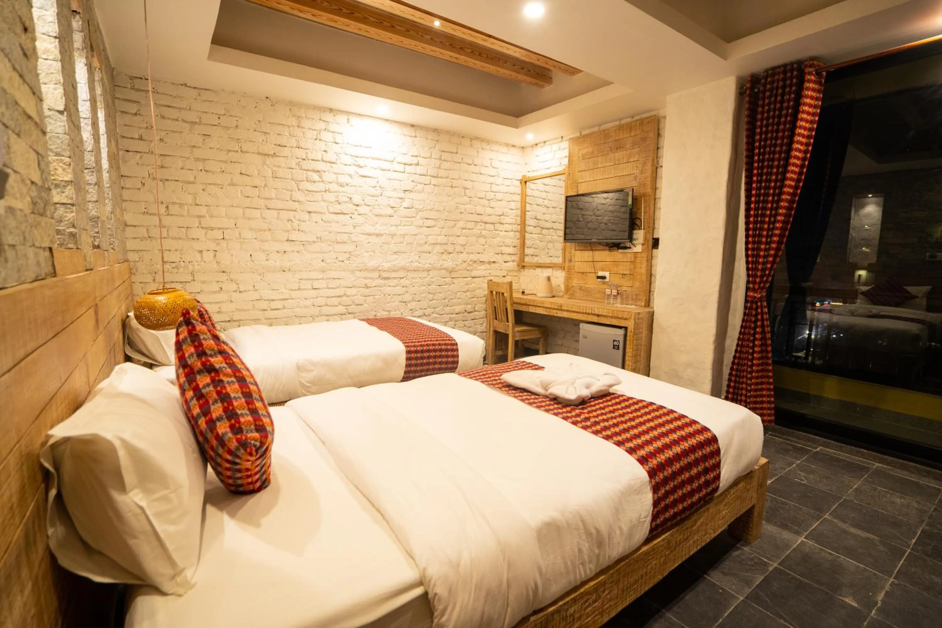 Bed in Hotel Mera Peak Private Limited