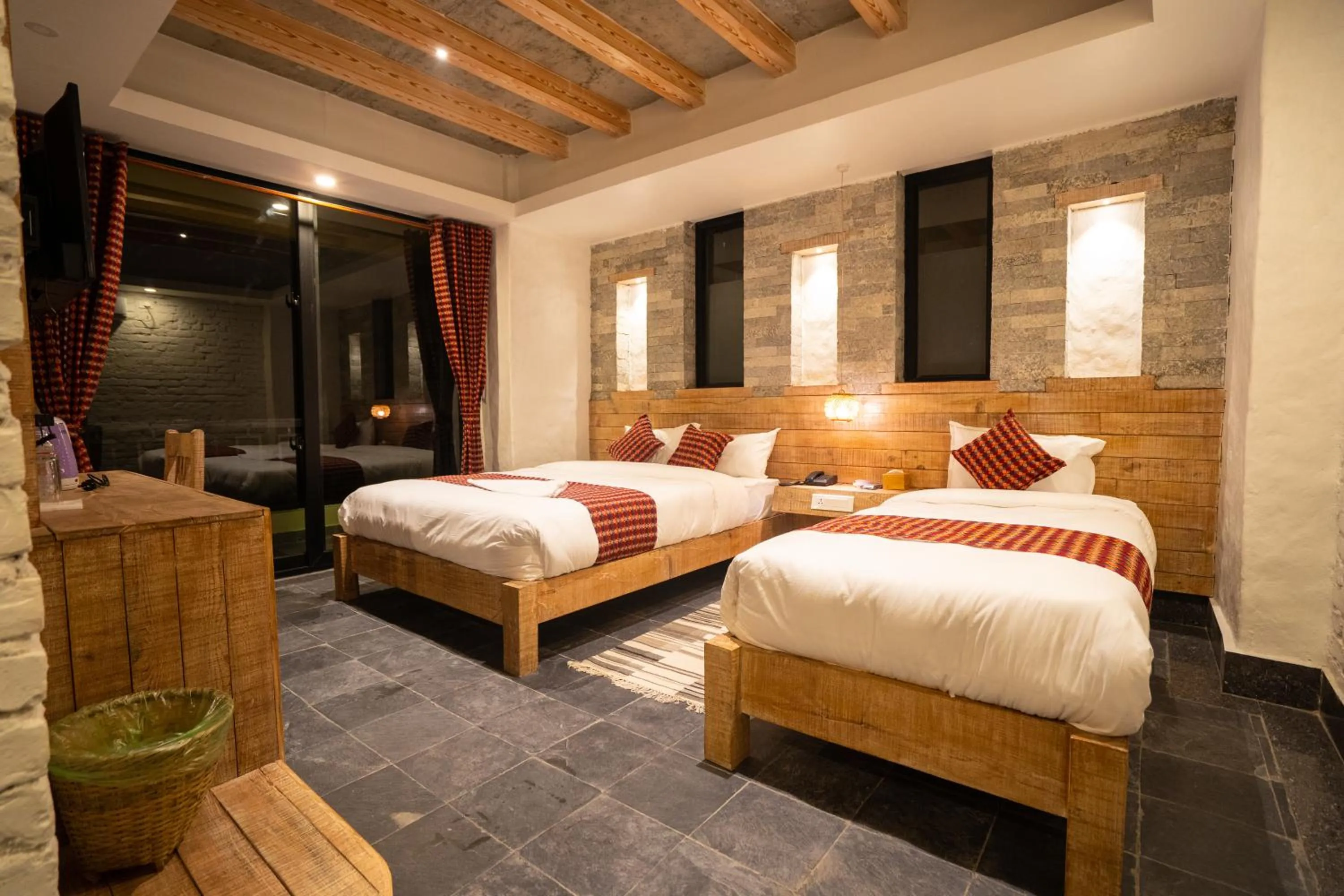 Bed in Hotel Mera Peak Private Limited