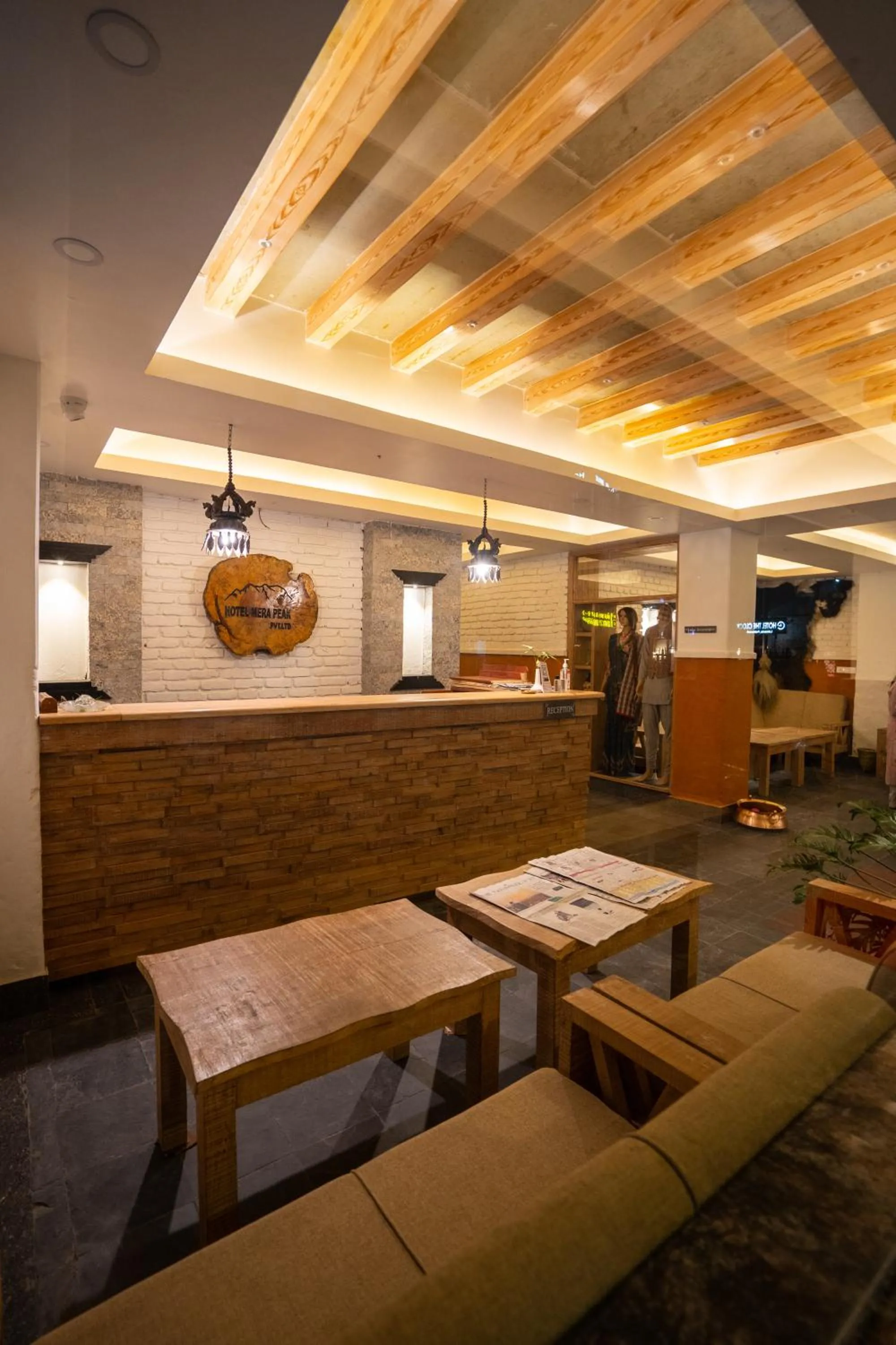 Lobby or reception in Hotel Mera Peak Private Limited