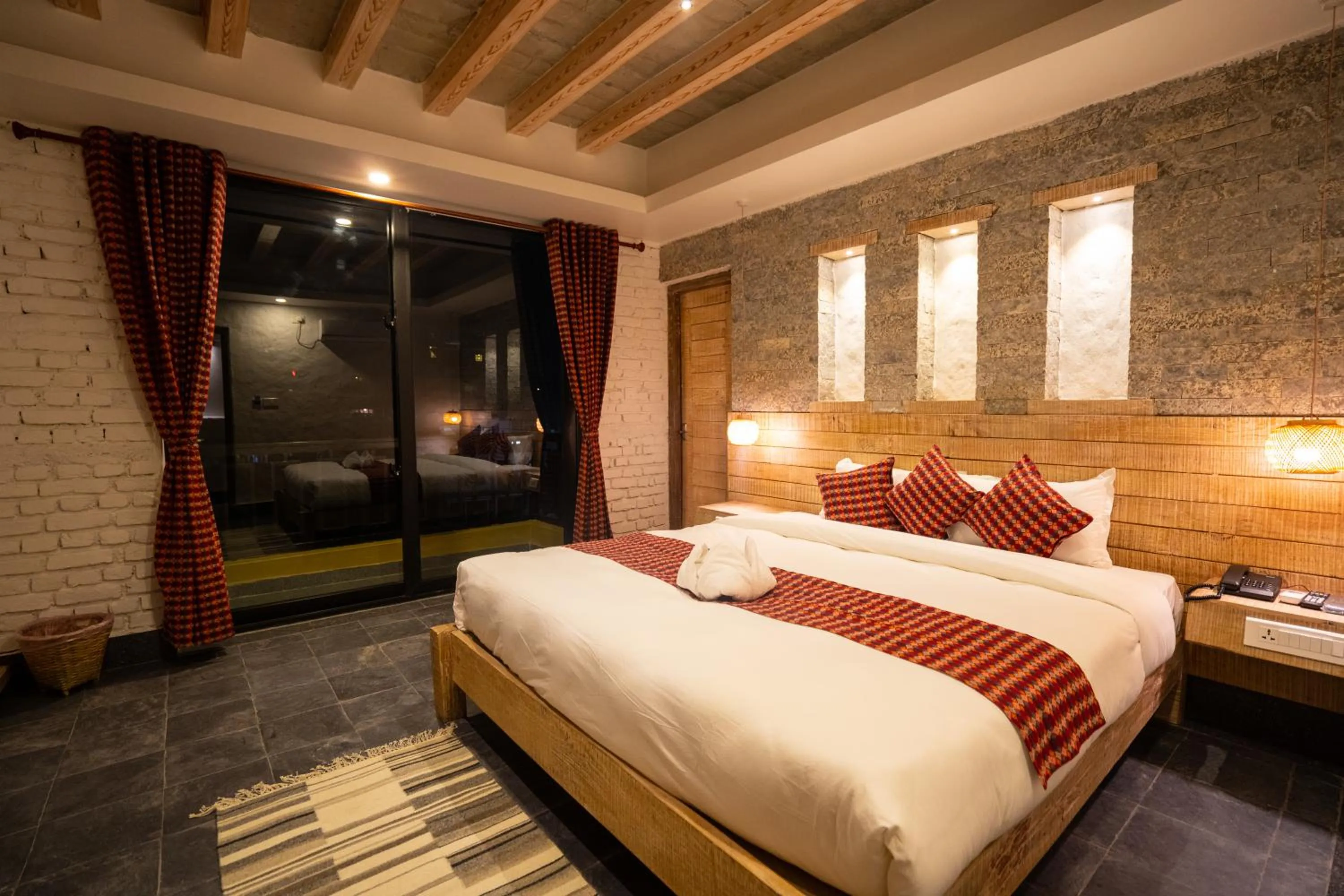 Bed in Hotel Mera Peak Private Limited