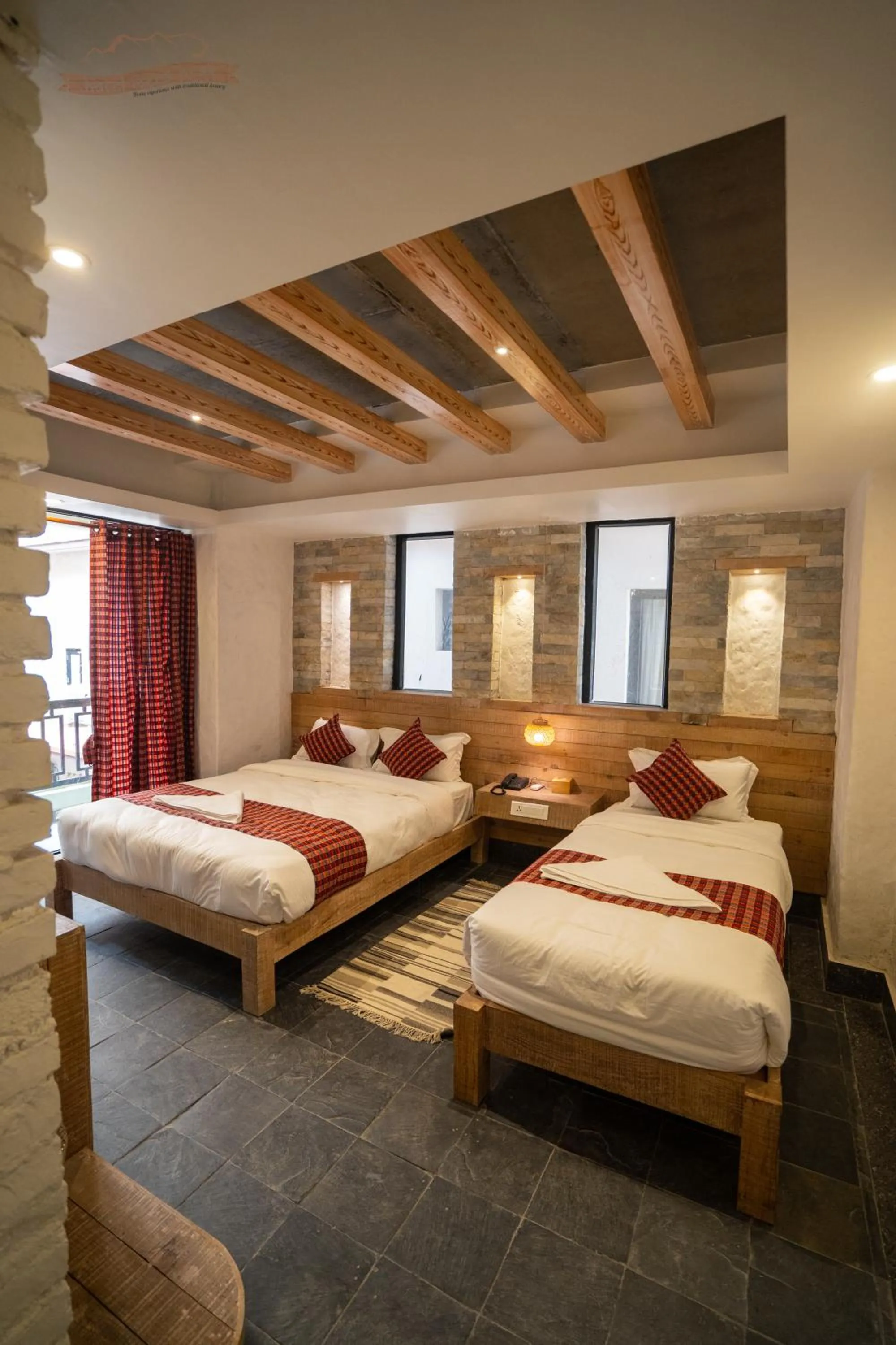 Bed in Hotel Mera Peak Private Limited