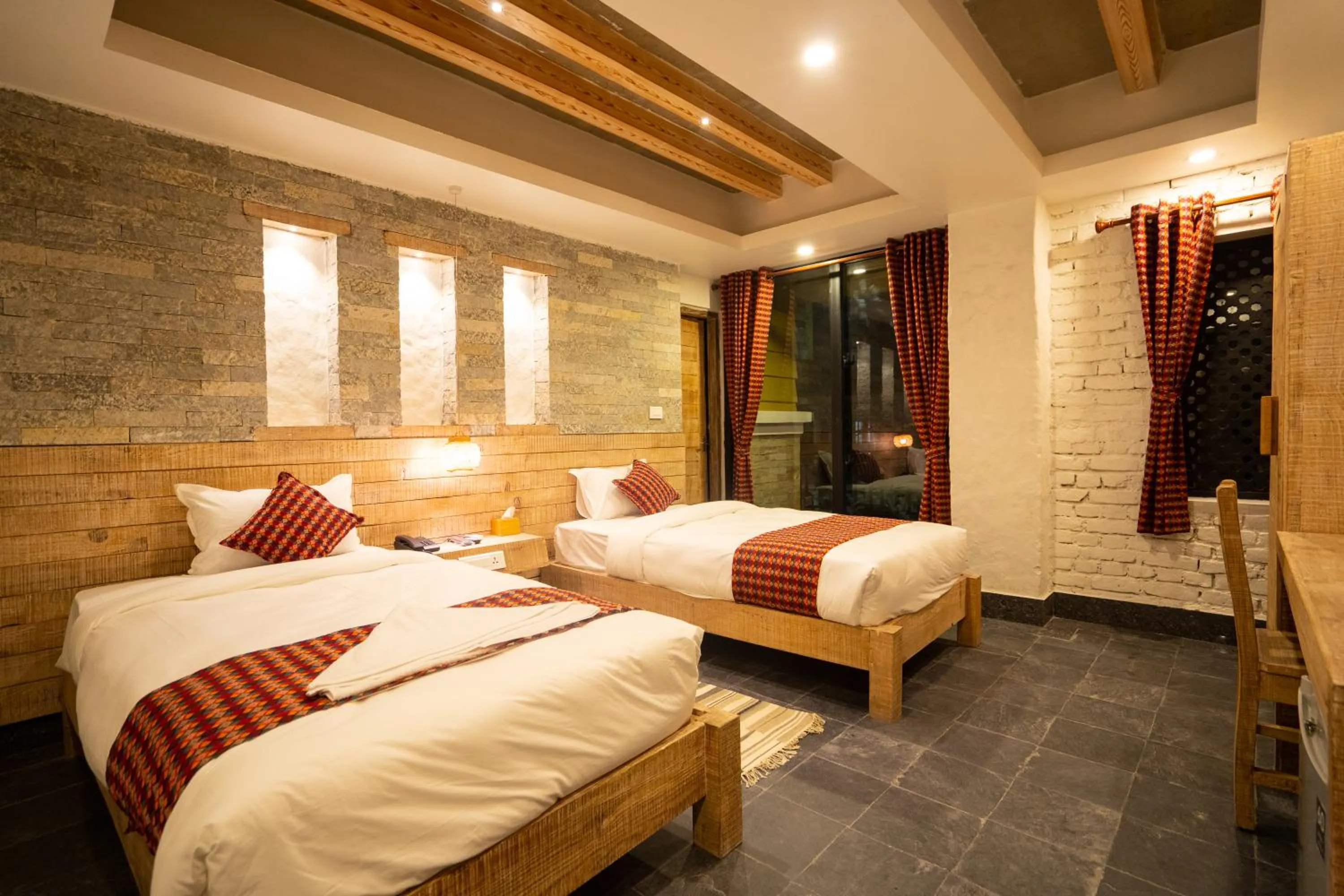 Bed in Hotel Mera Peak Private Limited