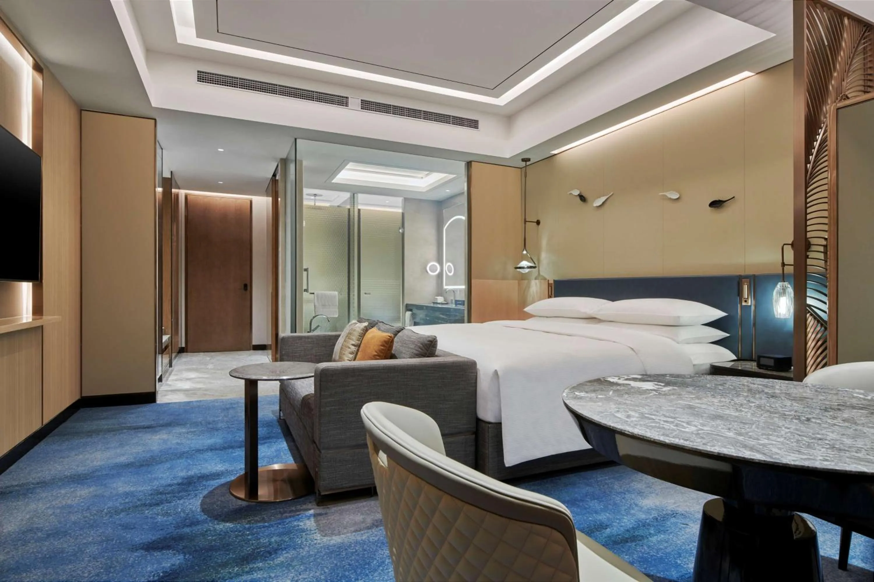 Photo of the whole room, Bed in Hilton Yancheng