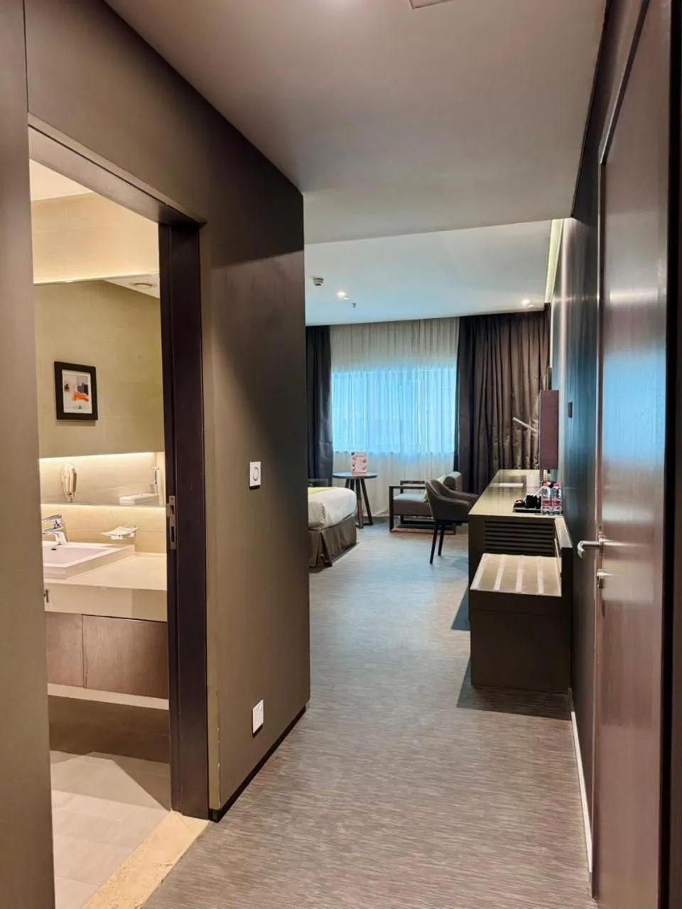 Bathroom, Bed in 72 Hotel Sharjah