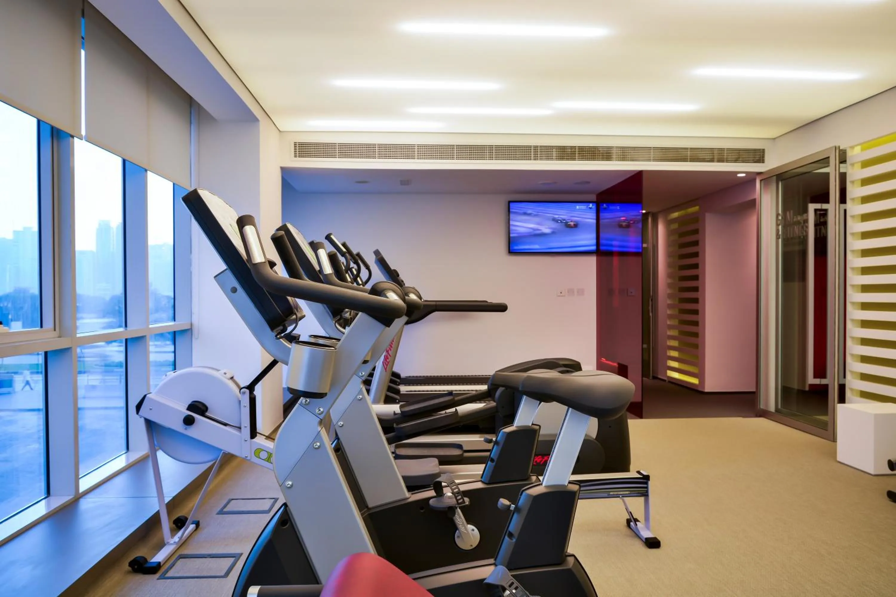 Fitness centre/facilities in 72 Hotel Sharjah