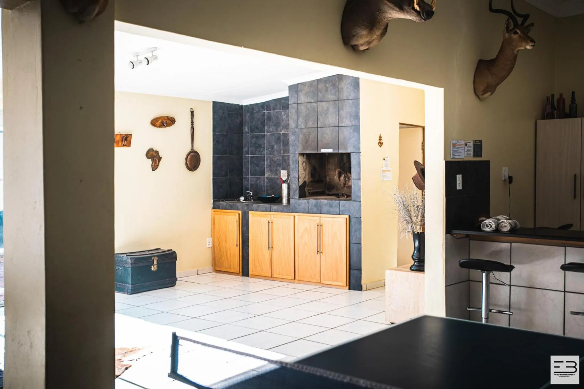 Lounge or bar in Geluksfontein Private Game Farm