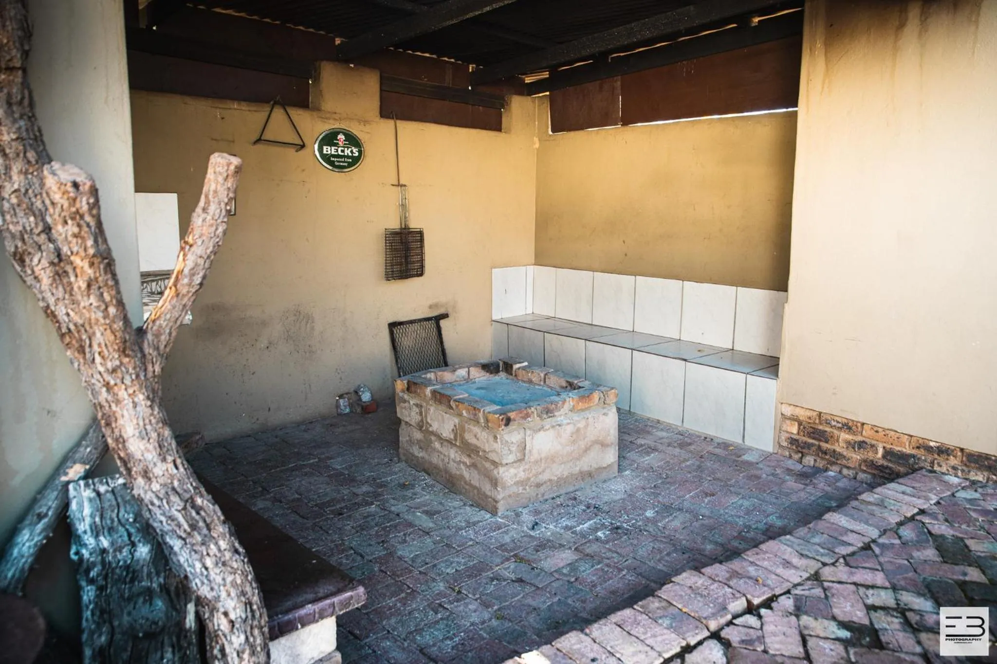 Seating area in Geluksfontein Private Game Farm