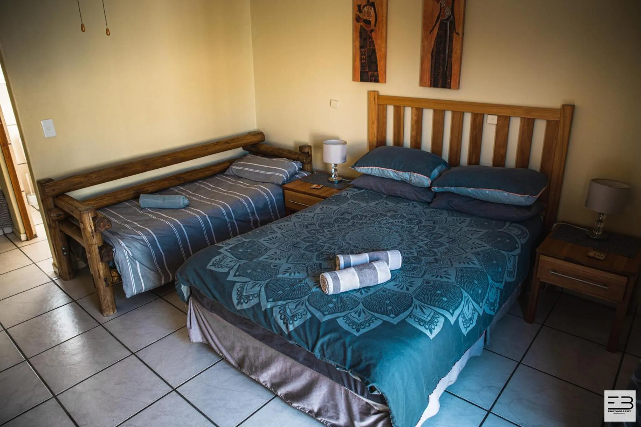 Bedroom, Bed in Geluksfontein Private Game Farm