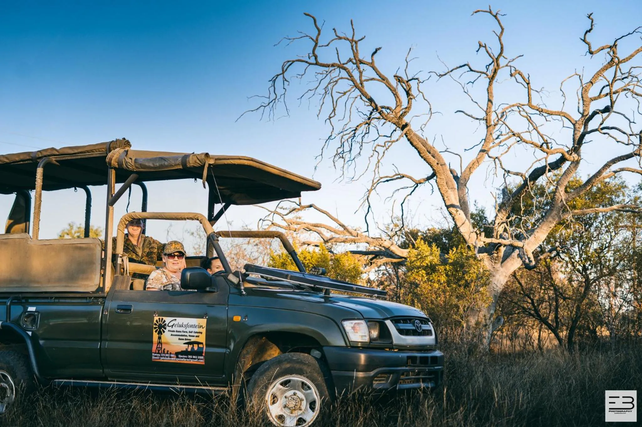 Day in Geluksfontein Private Game Farm