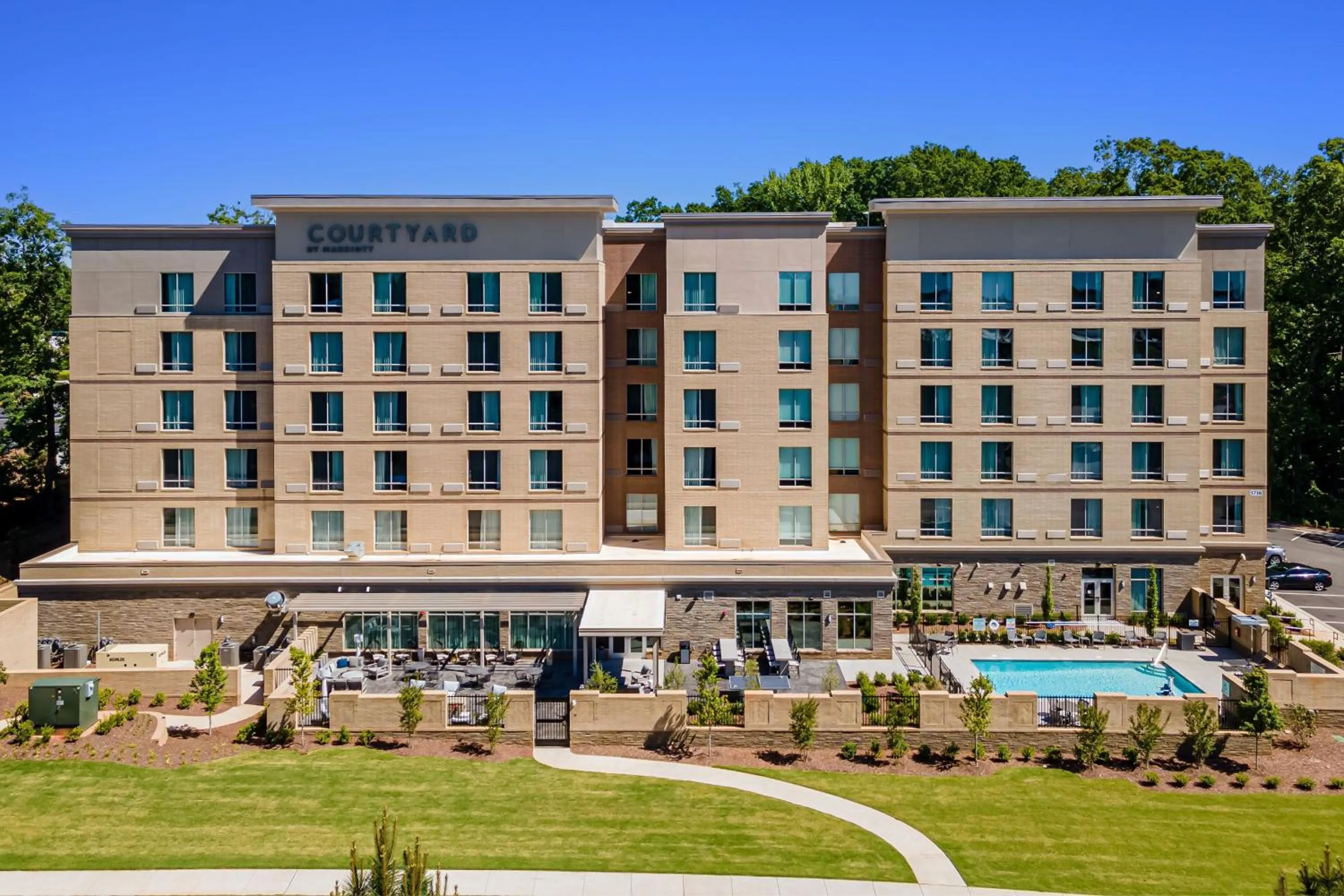 Property building in Courtyard by Marriott Raleigh Cary Crossroads