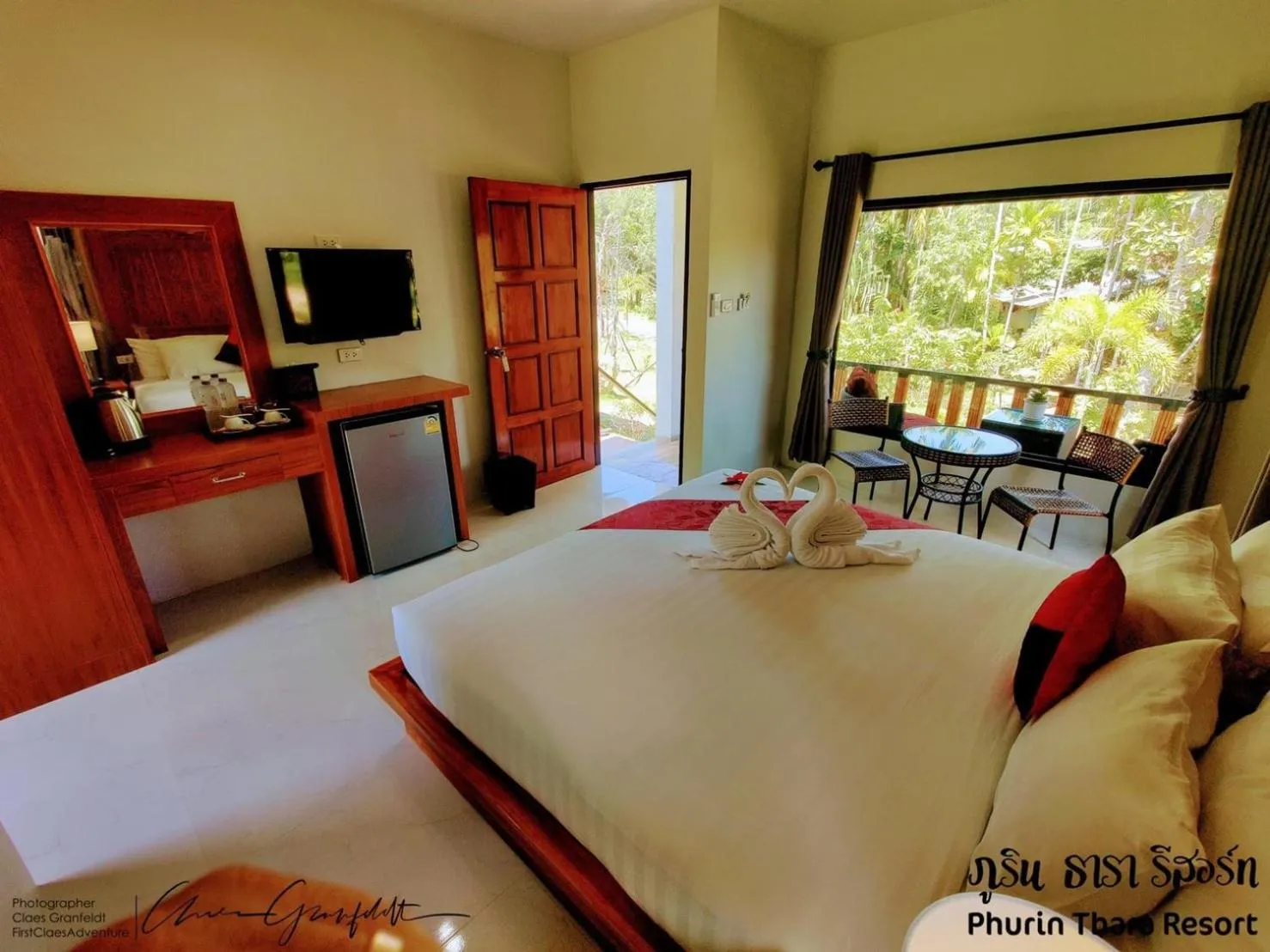 Bed in Phurin Thara Resort