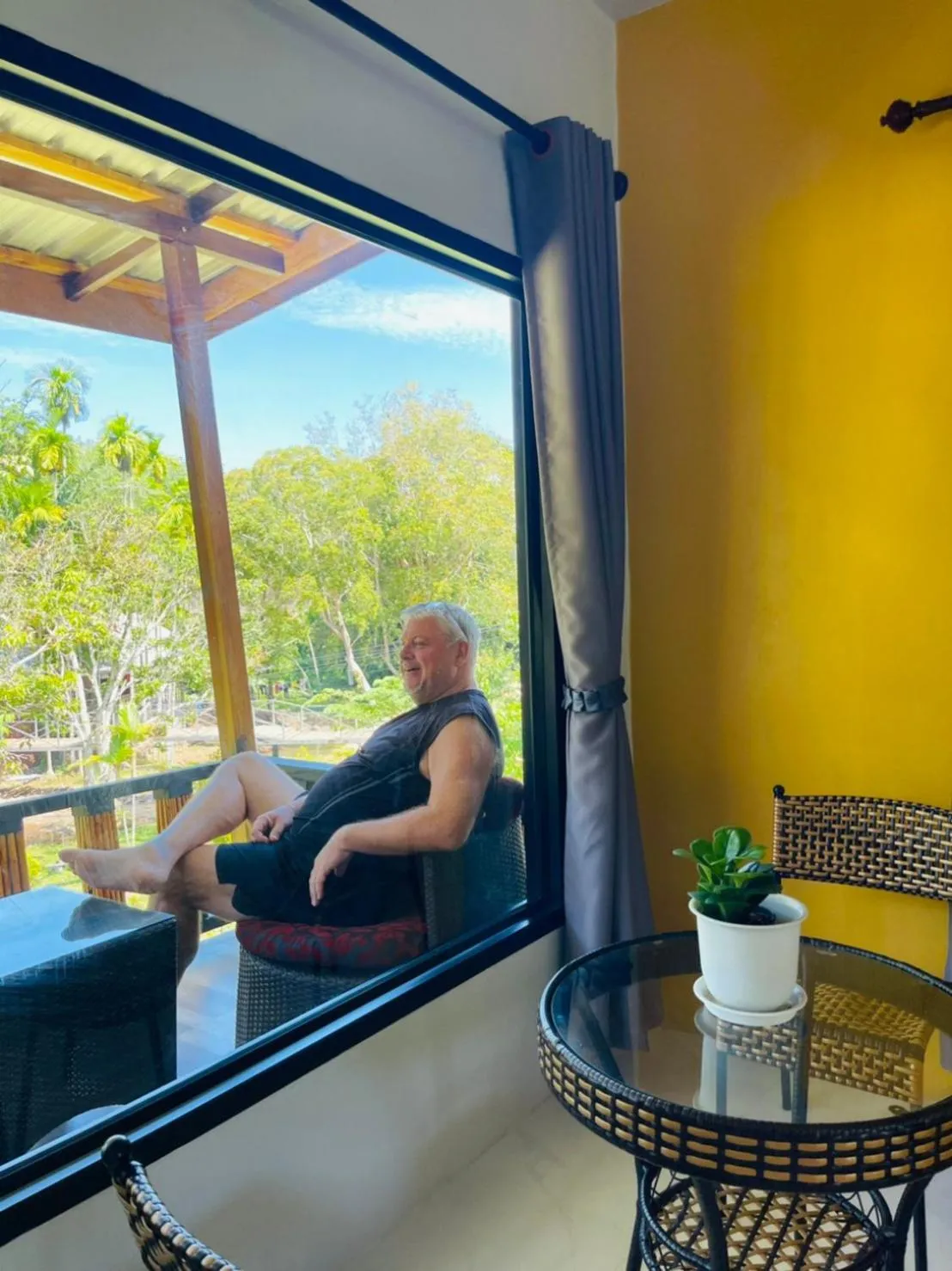 Seating area in Phurin Thara Resort