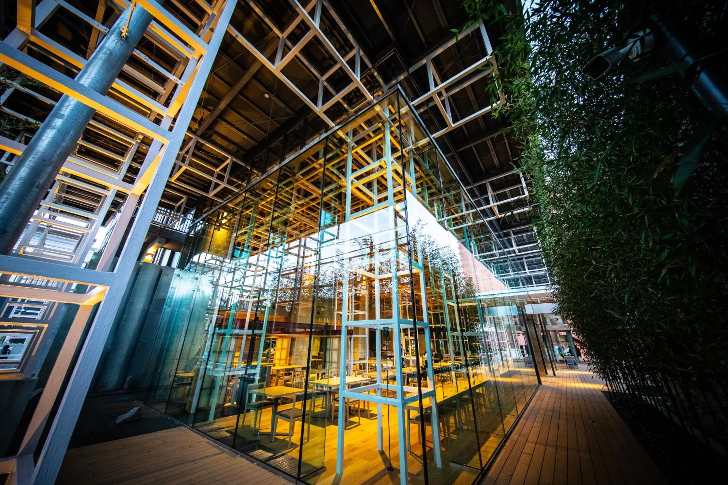 Facade/entrance in AMANEK Beppu YULA-RE