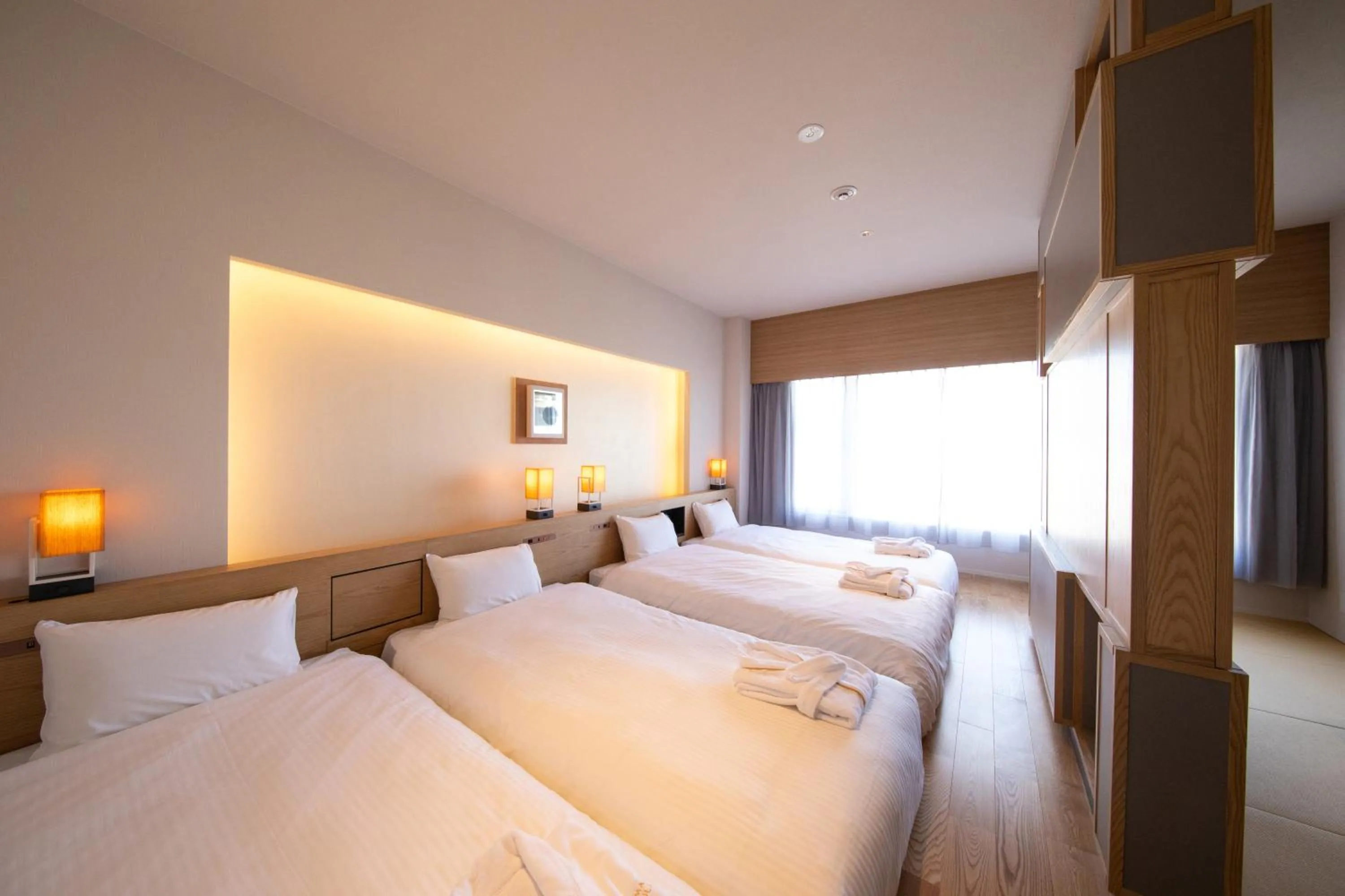 Bedroom, Bed in AMANEK Beppu YULA-RE