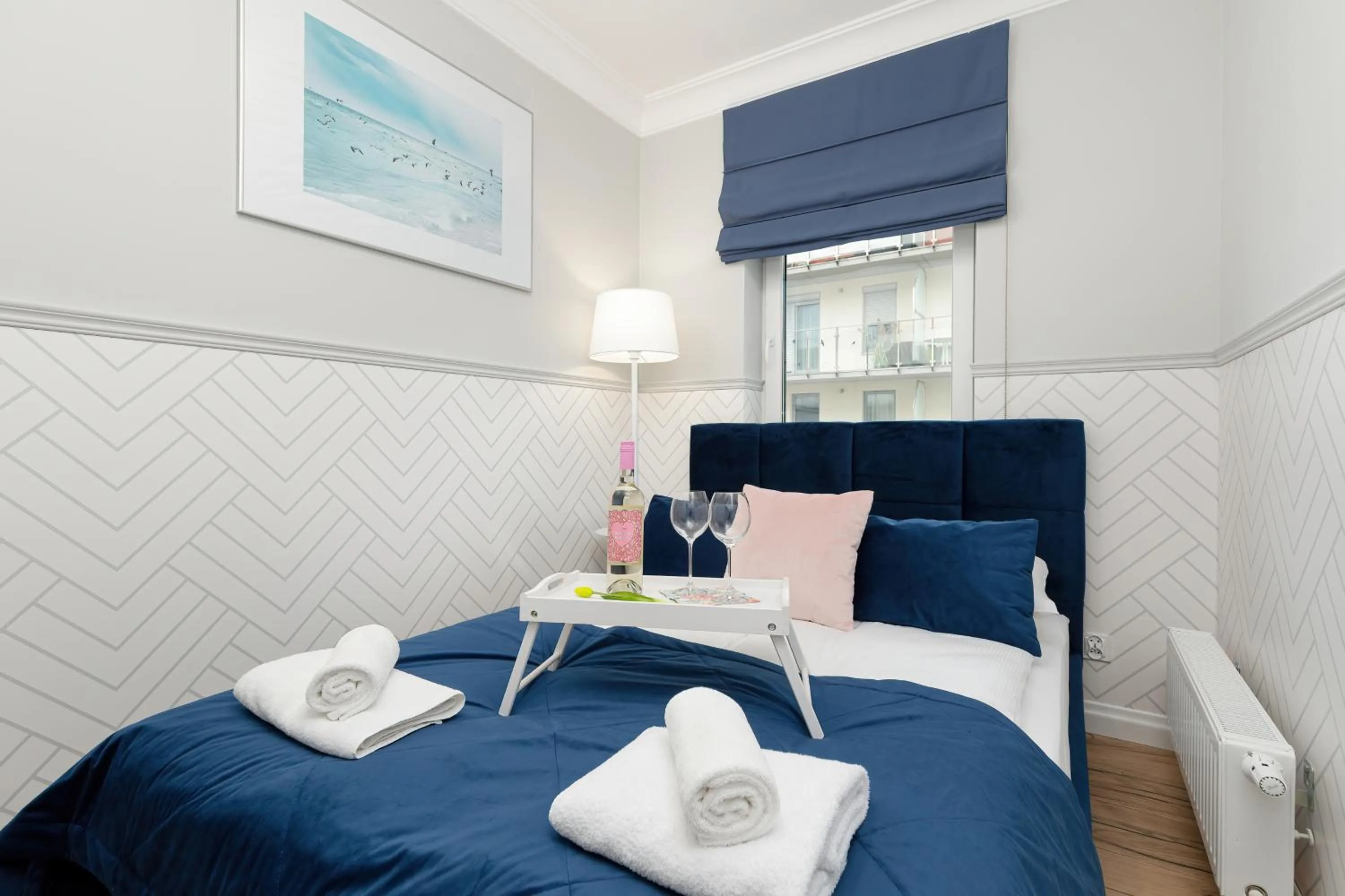 Bed in Apartamenty Osiedle Bursztynowe II by Noclegi Renters