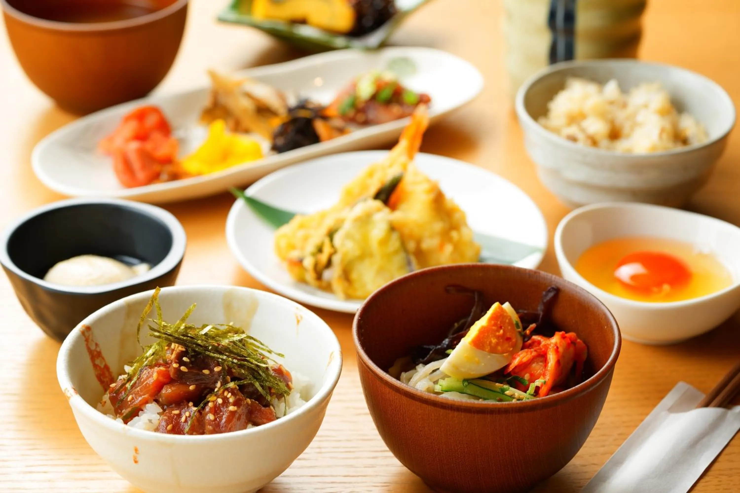 Restaurant/places to eat in AMANEK Inn Beppu