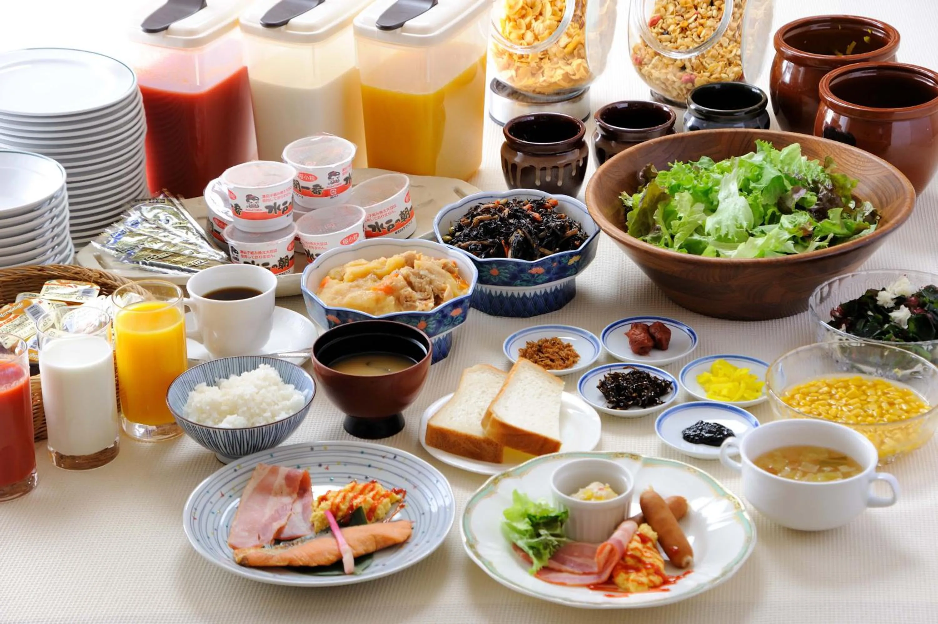 Breakfast in Grand Hotel Kanachu Hiratsuka