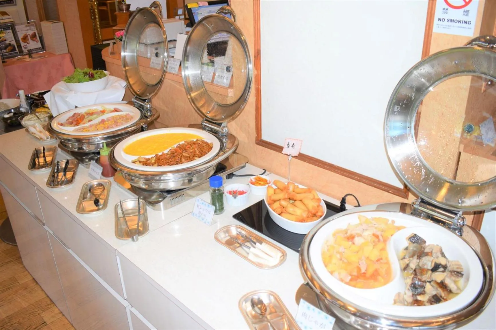 Buffet breakfast in Grand Hotel Kanachu Hiratsuka