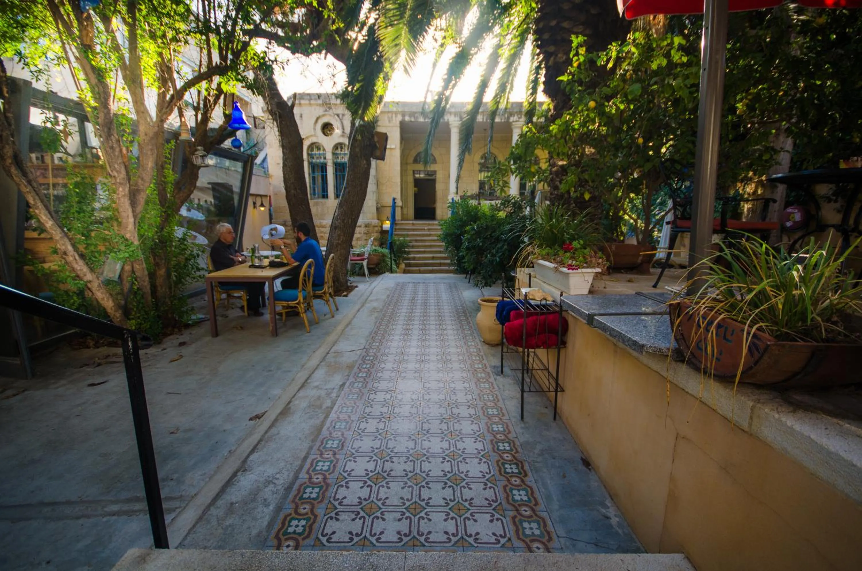 Patio in Jerusalem Garden Home