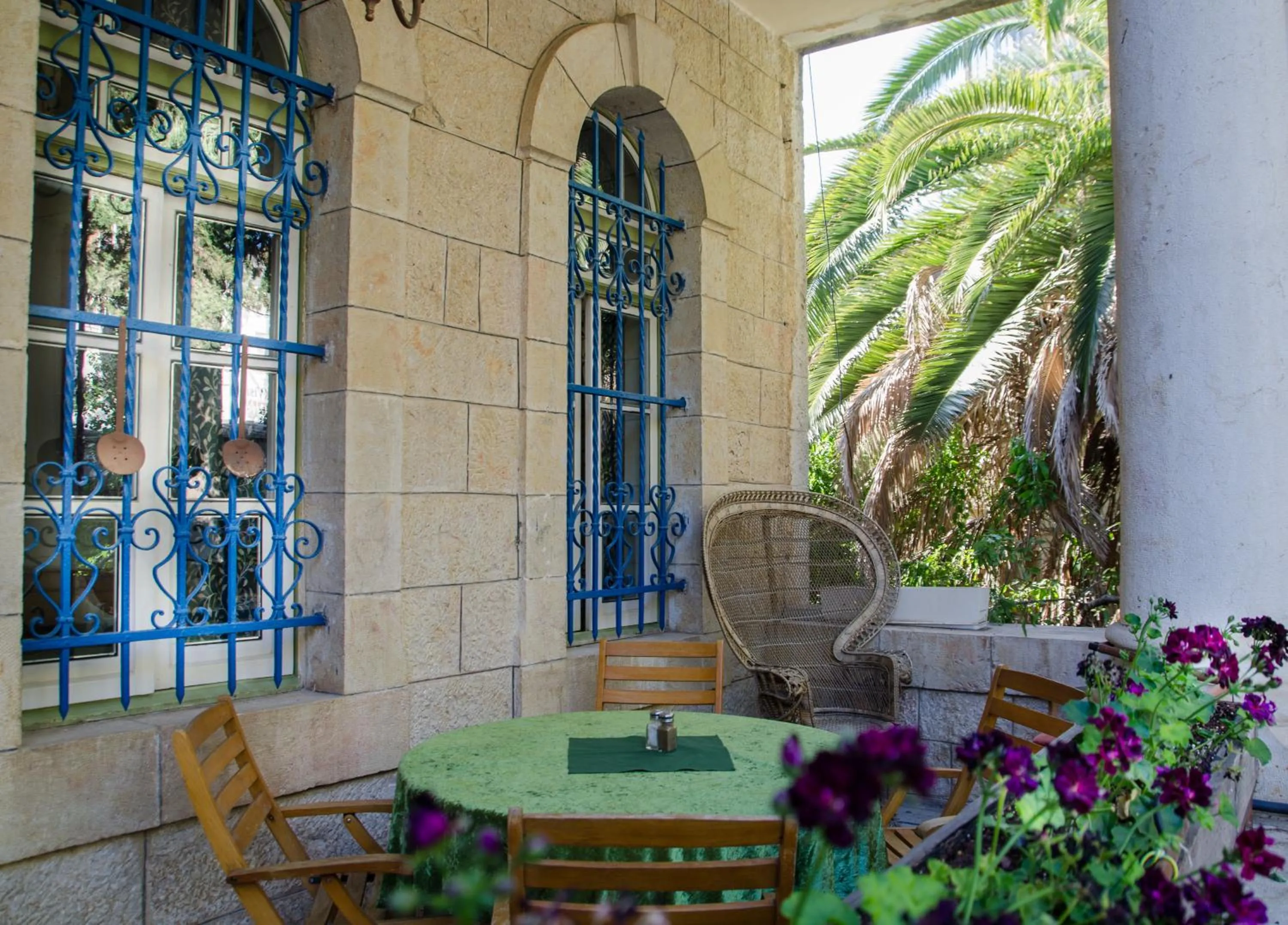 Patio in Jerusalem Garden Home
