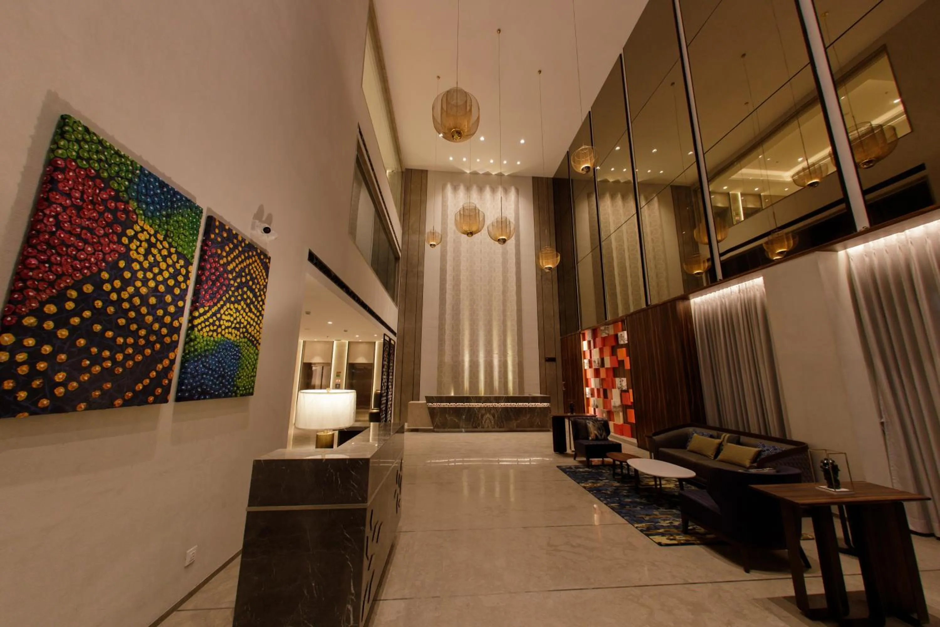 Lobby or reception in Sayaji Jamnagar