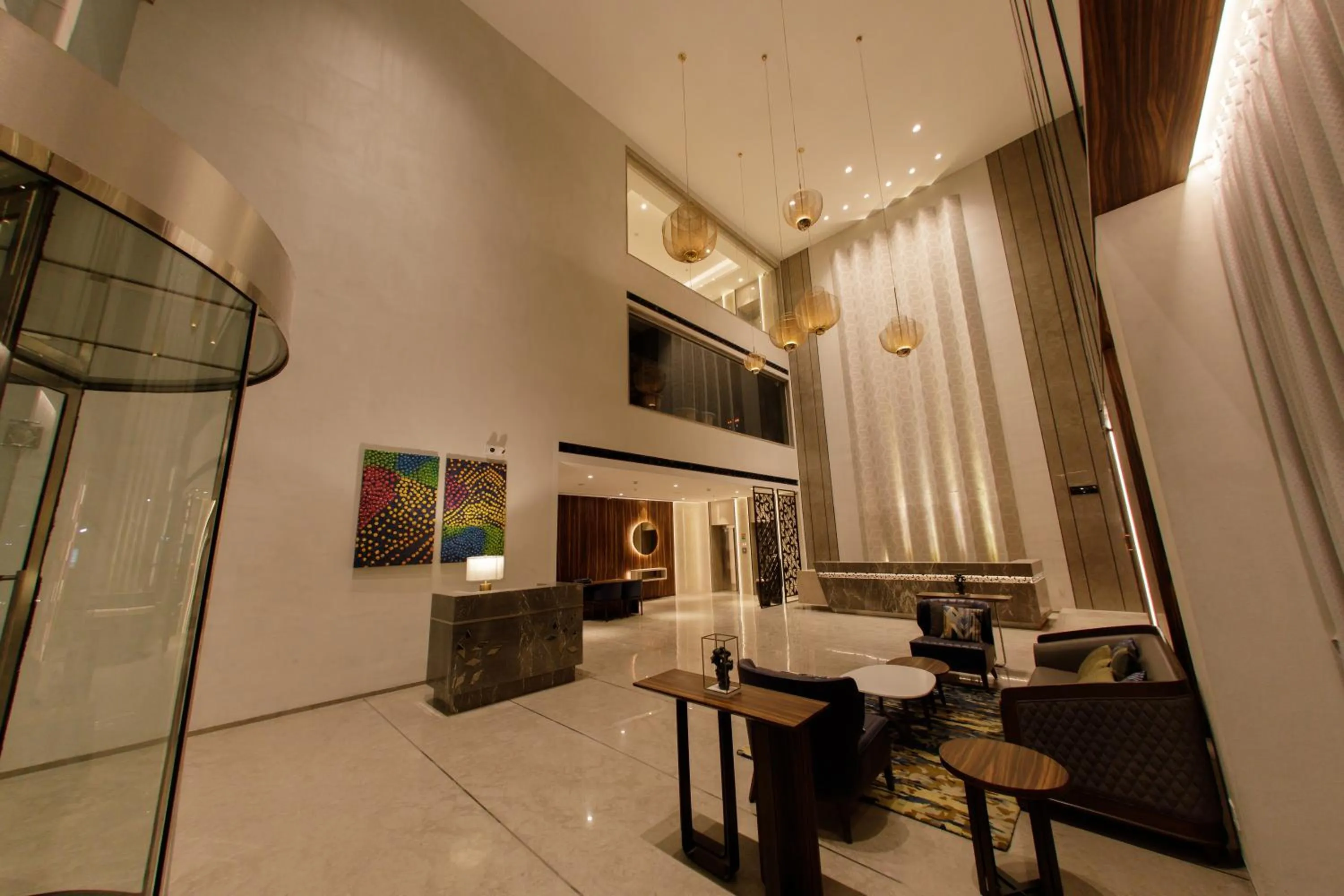Lobby or reception in Sayaji Jamnagar