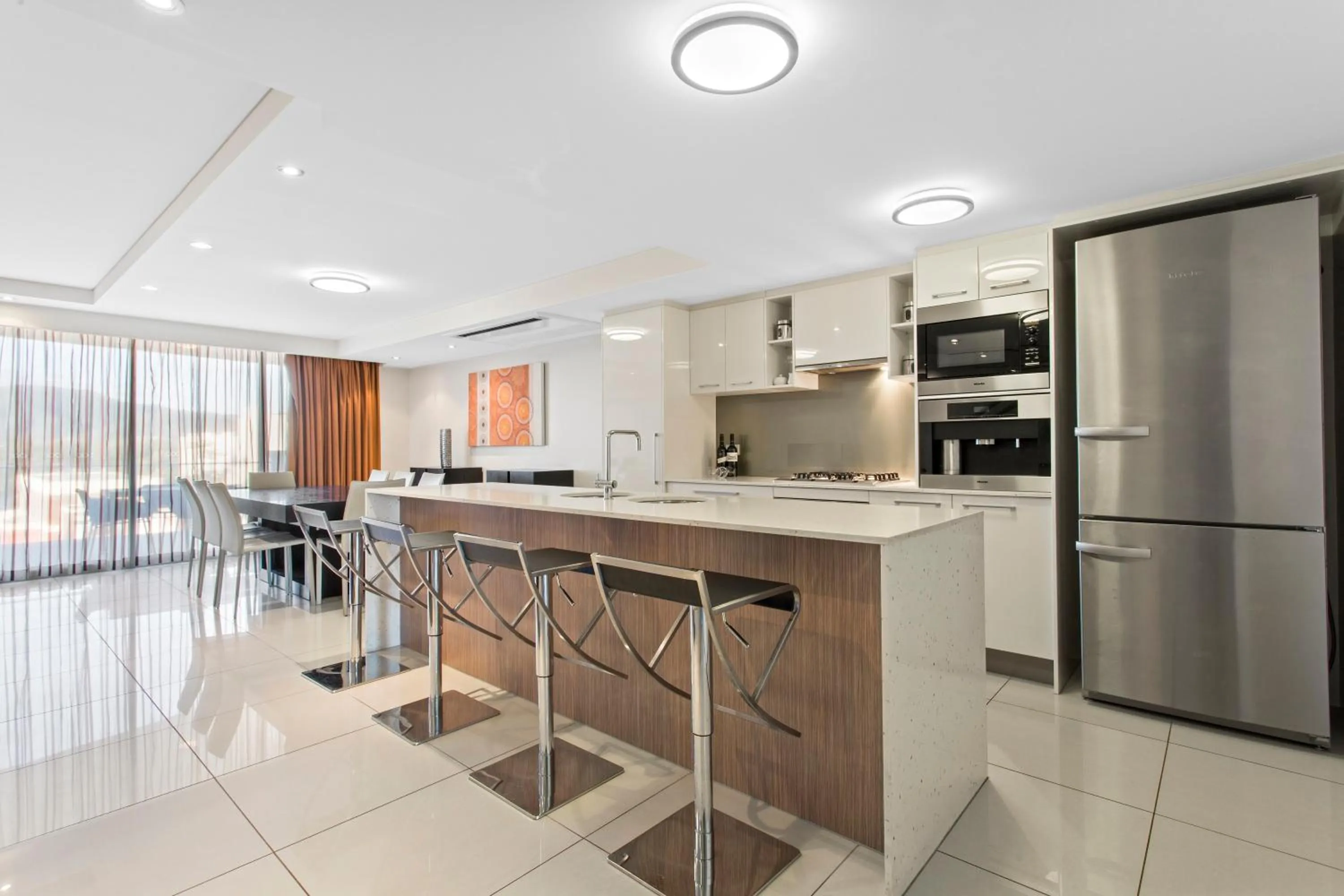 Kitchen or kitchenette in CBD Executive Apartments