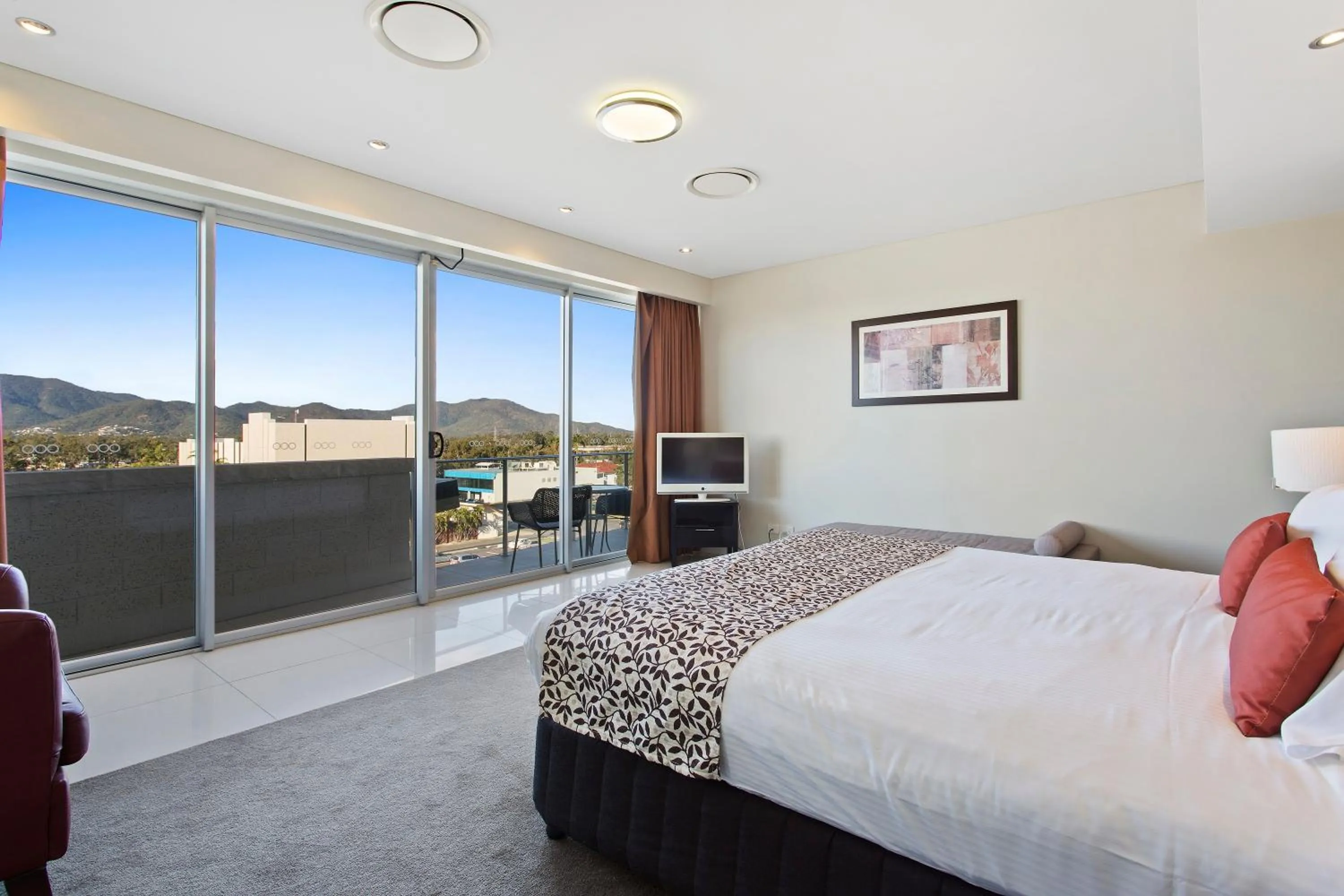 Bedroom, Bed in CBD Executive Apartments
