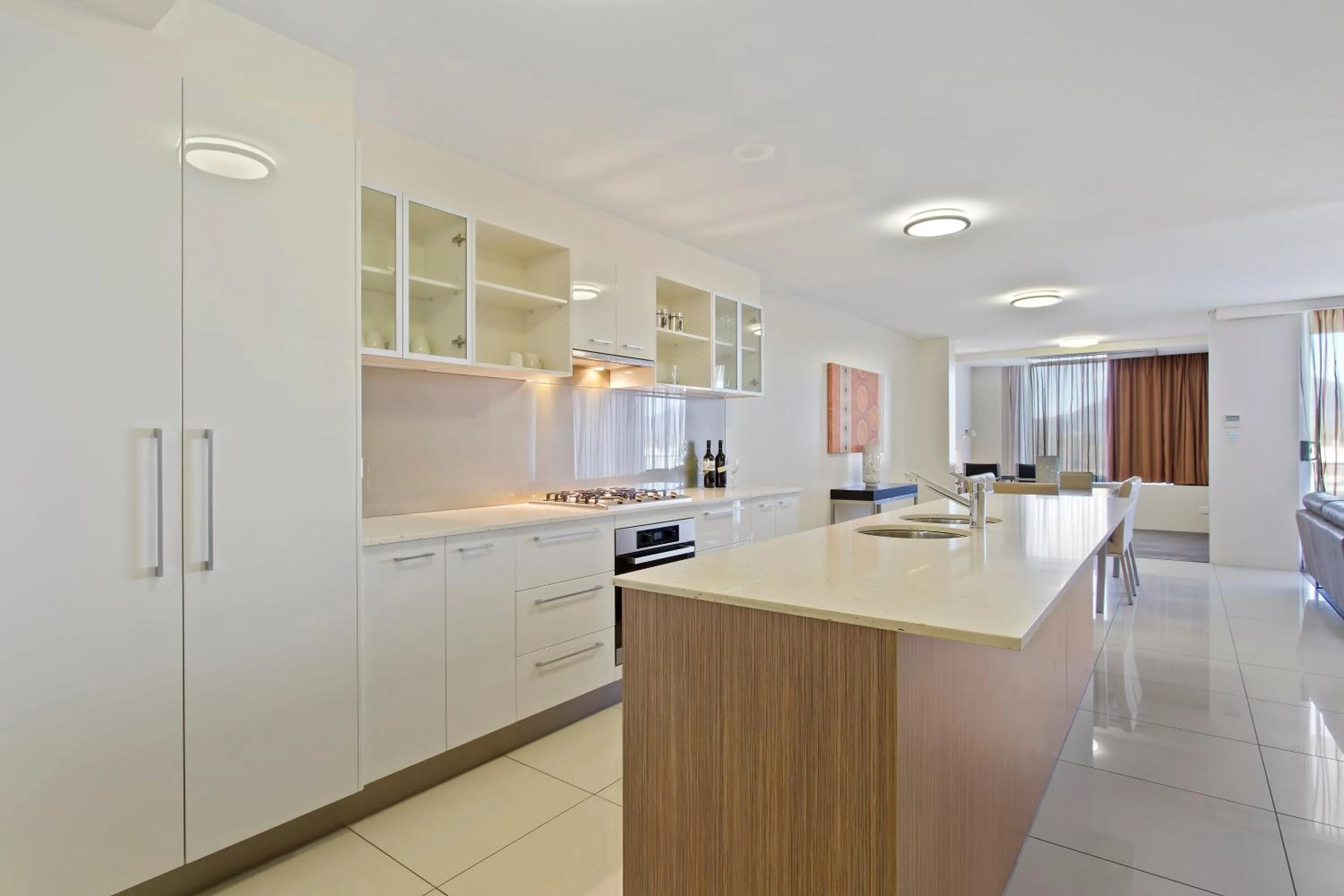 Kitchen or kitchenette in CBD Executive Apartments