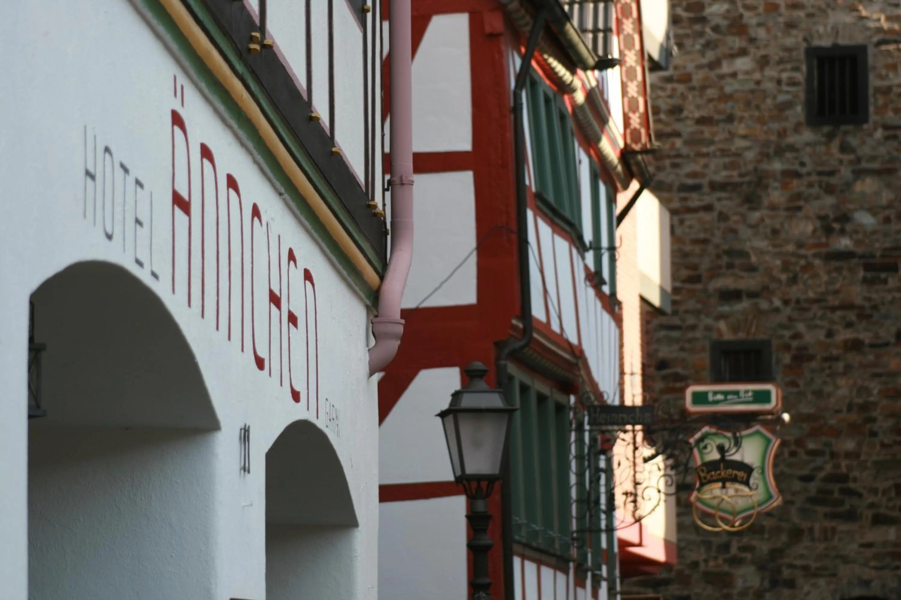 Decorative detail in Hotel Ännchen