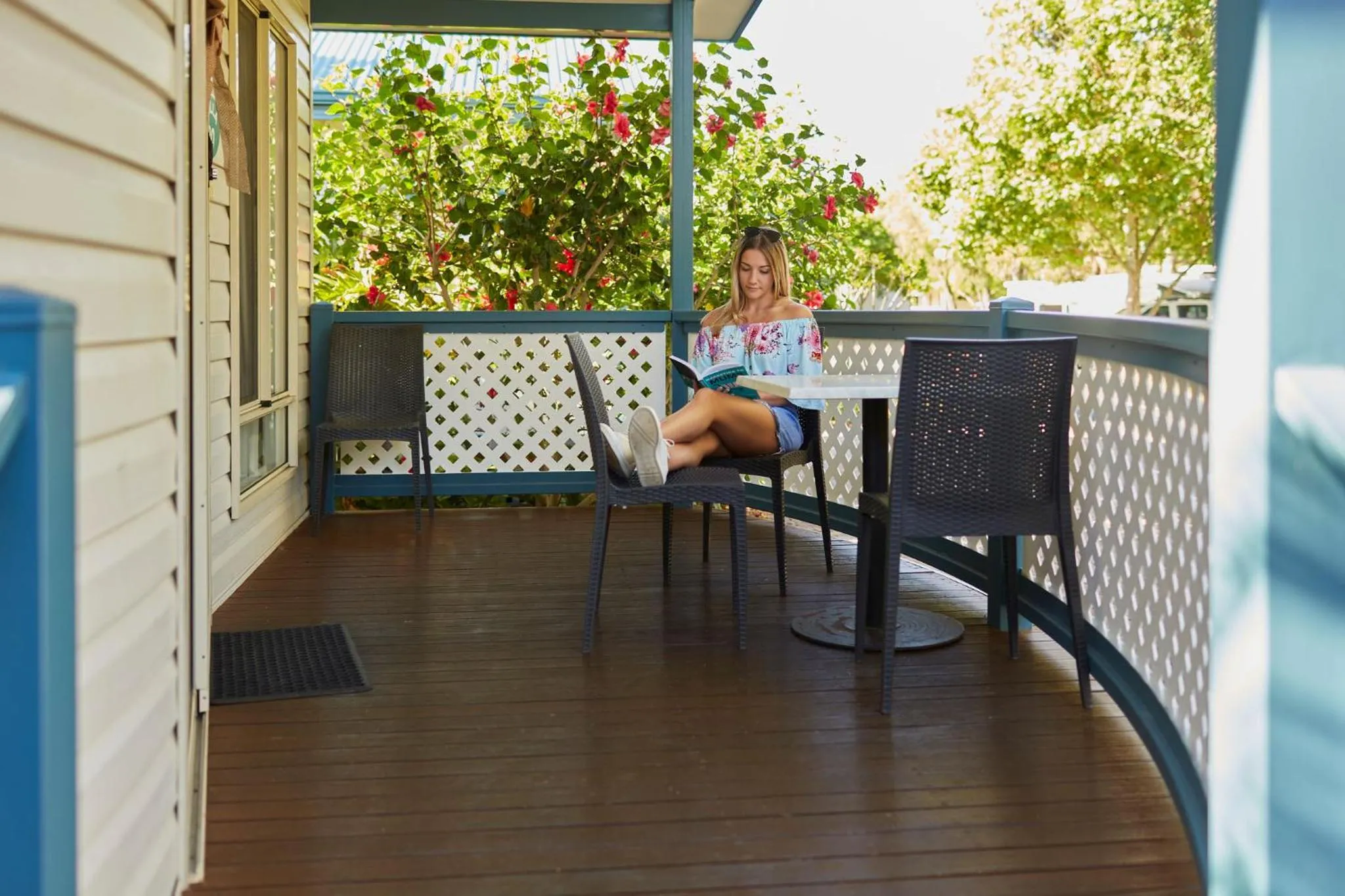 Patio in BIG4 Breeze Holiday Parks - Busselton