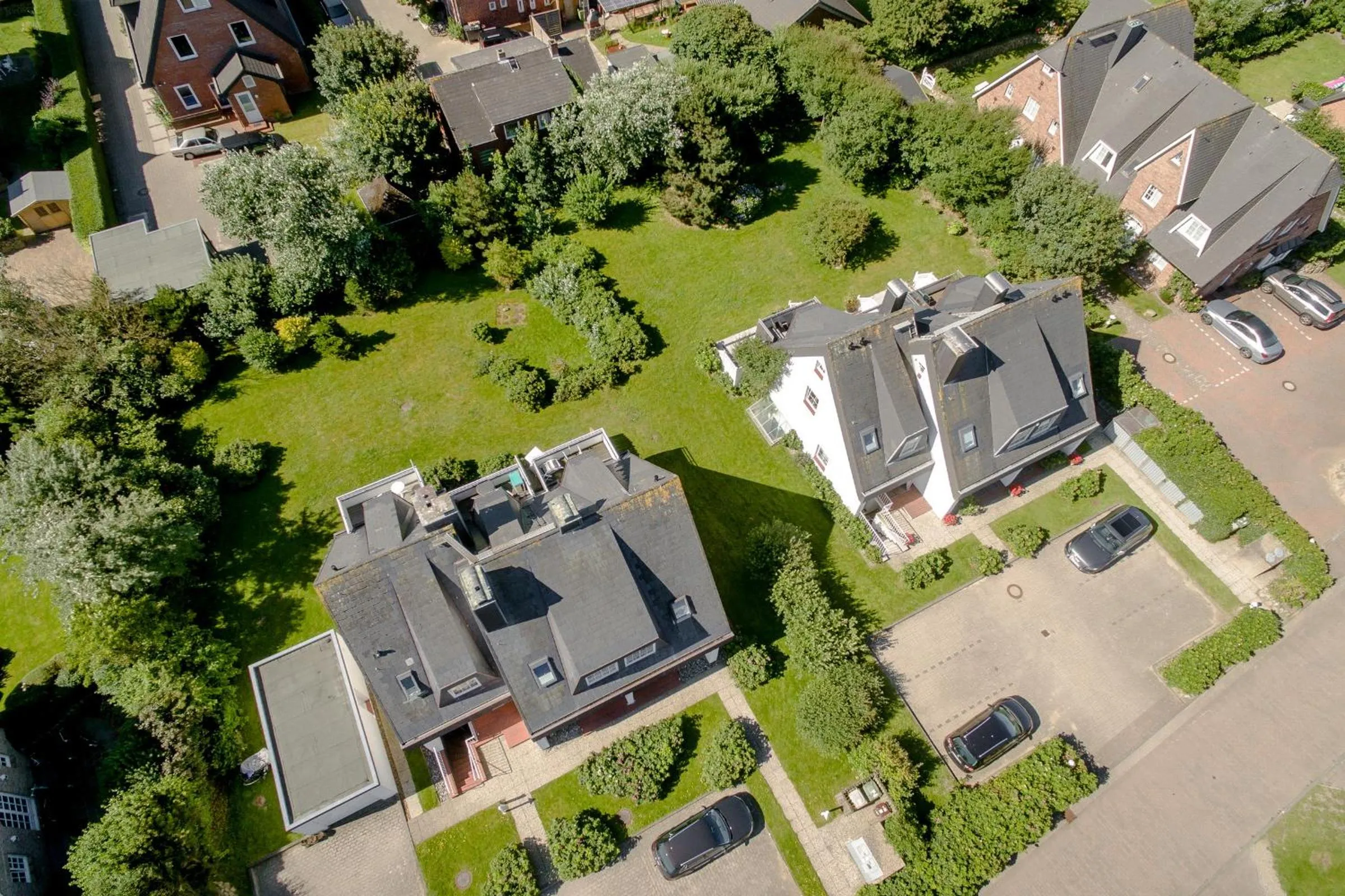 Bird's eye view in Fewo Westerbrise App 2 Studio Veit