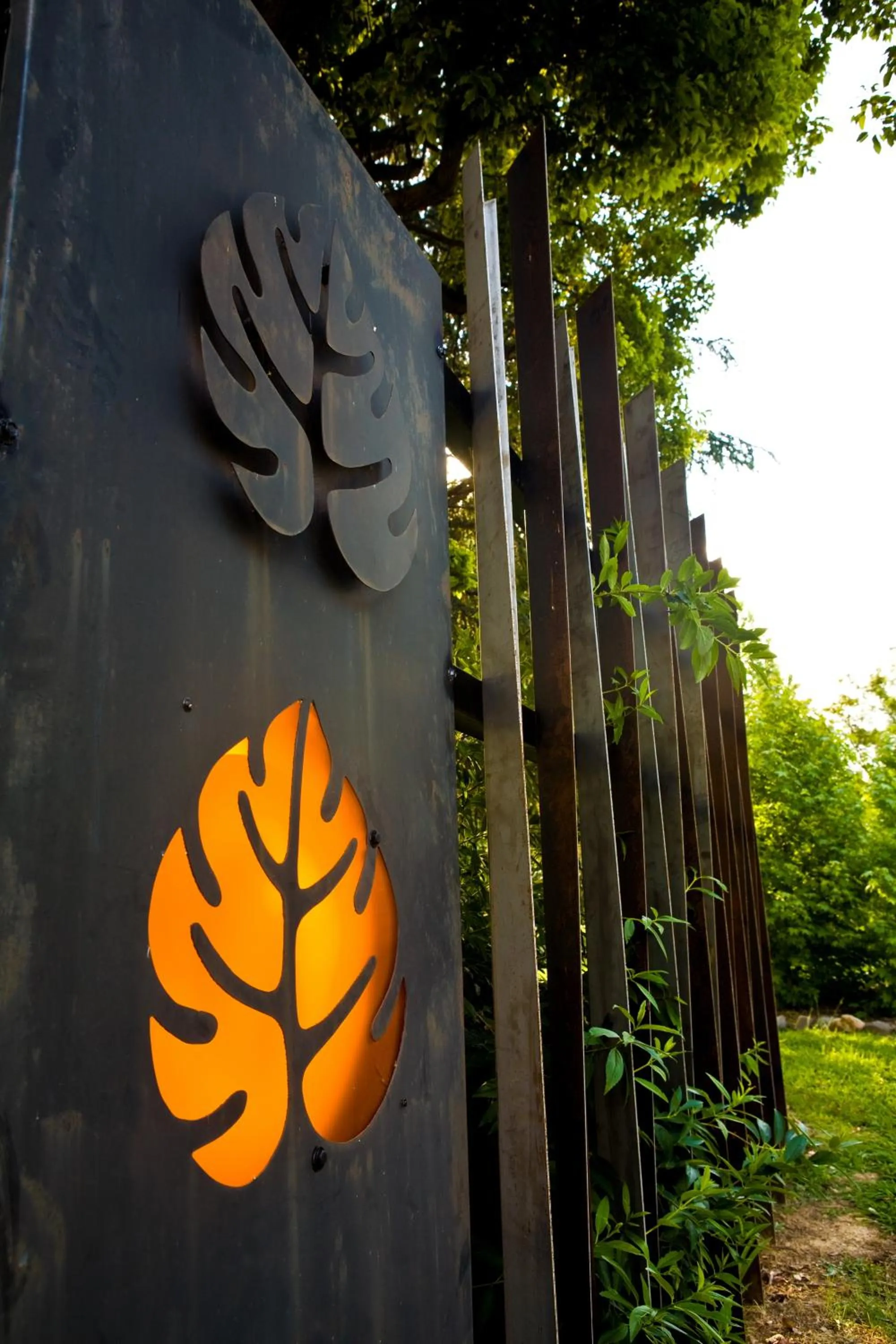 Decorative detail in Buffalo Motel and Country Retreat