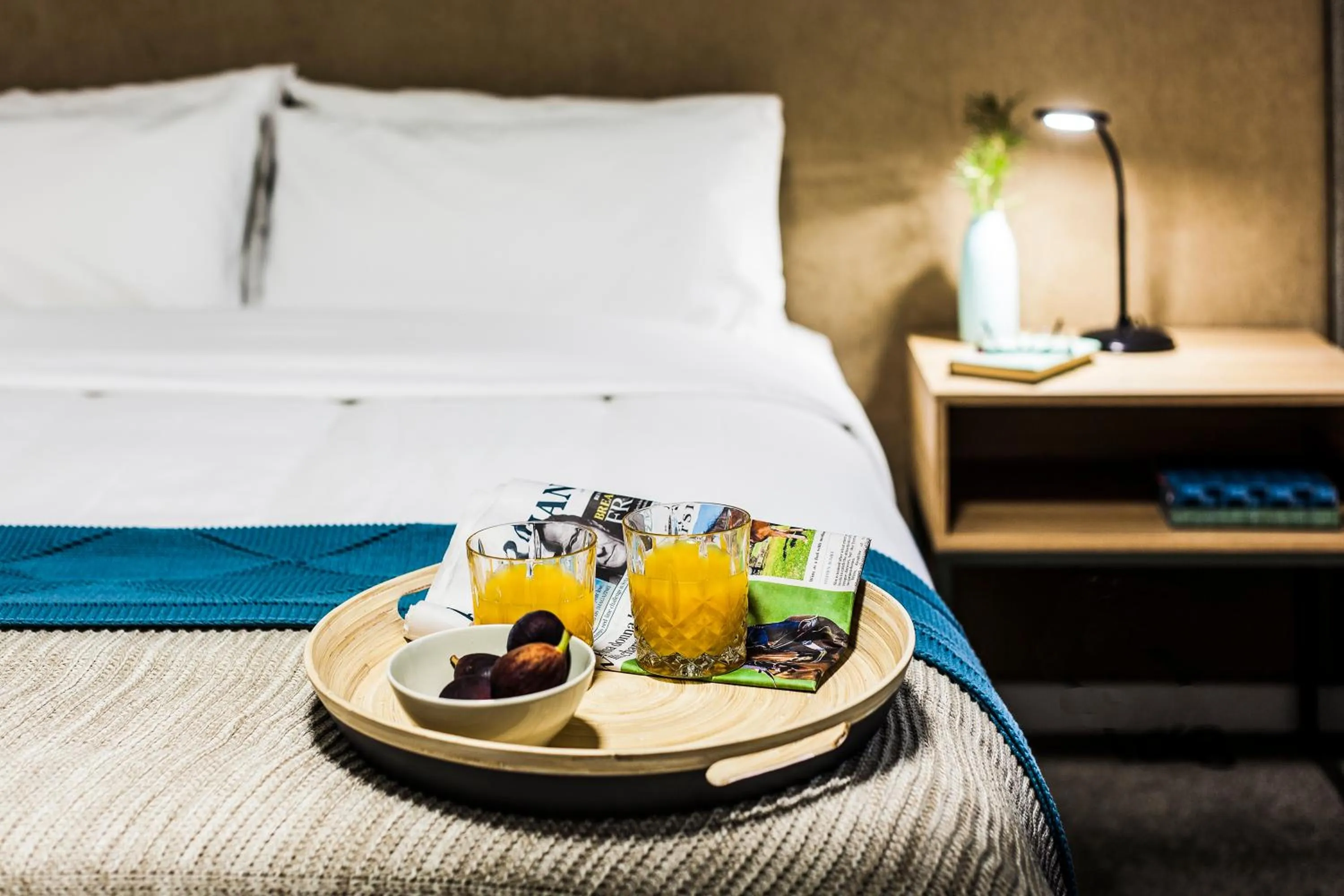 Bed in Kings Park Motel