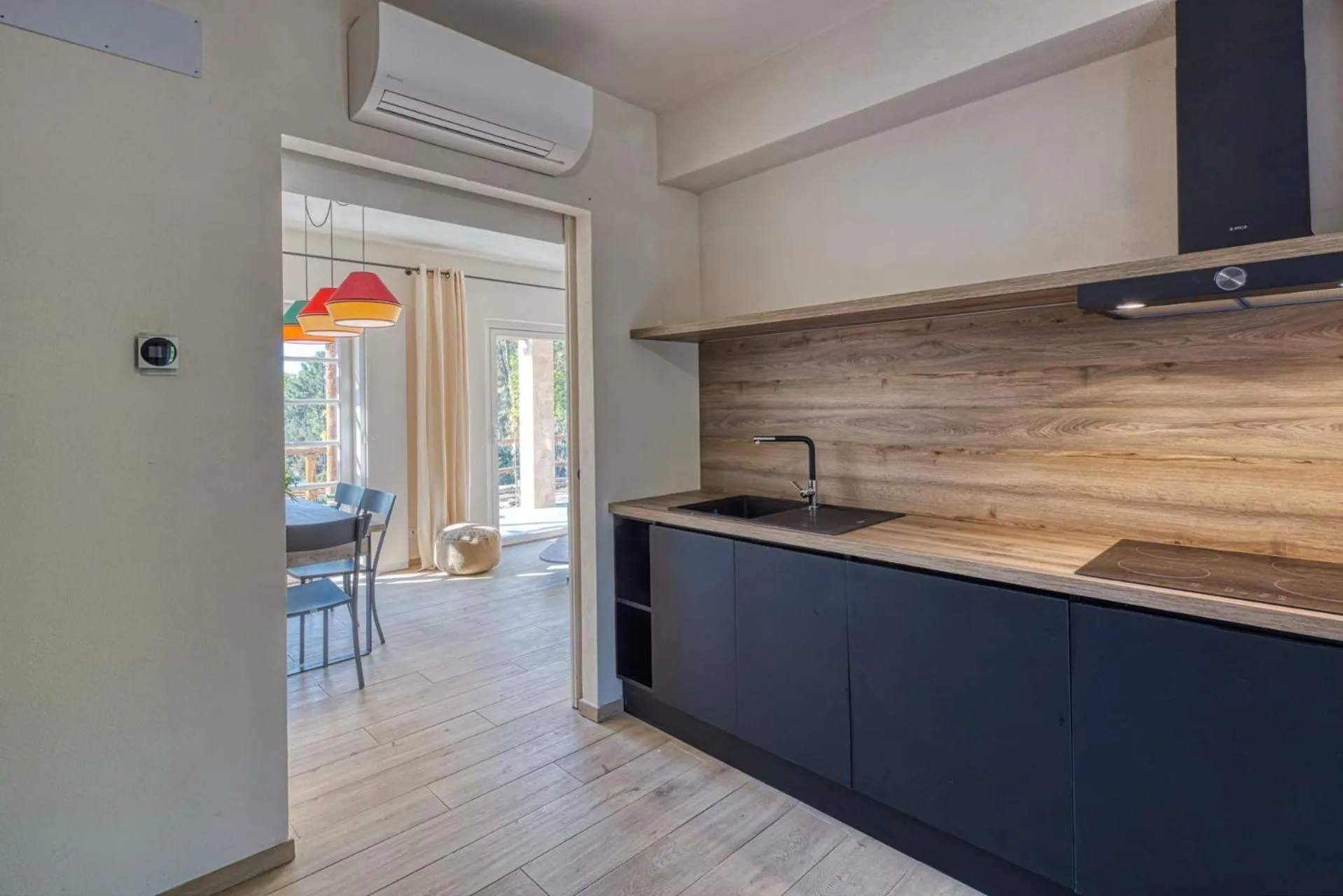 Kitchen or kitchenette in Mirandola Suites