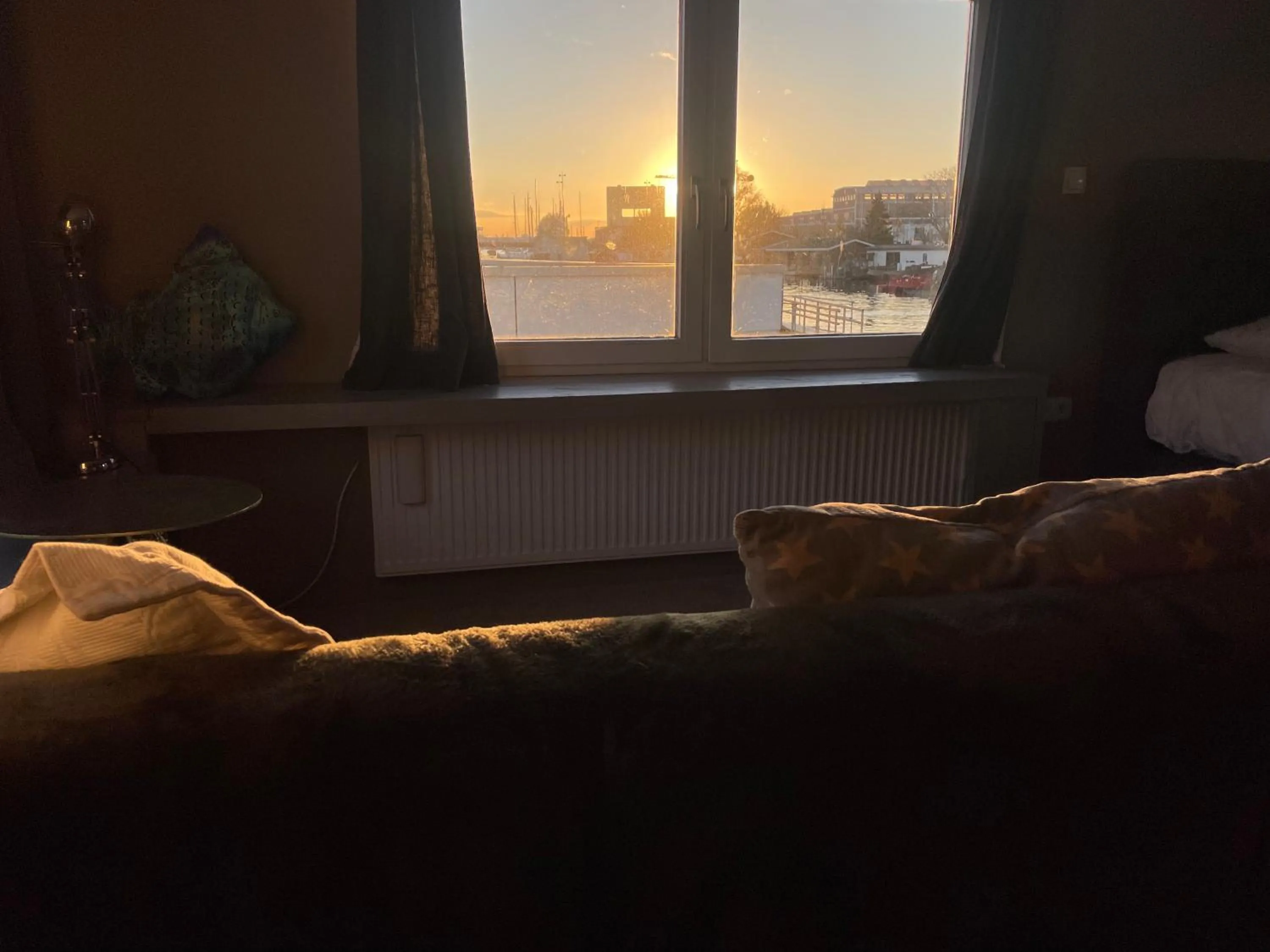 Bed in Amster Houseboat Bed without Breakfast